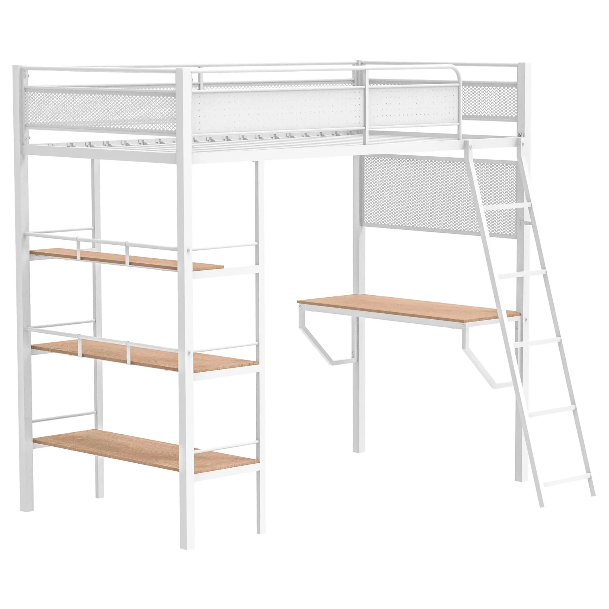 Campus Loft Bed with Desk - Image 3
