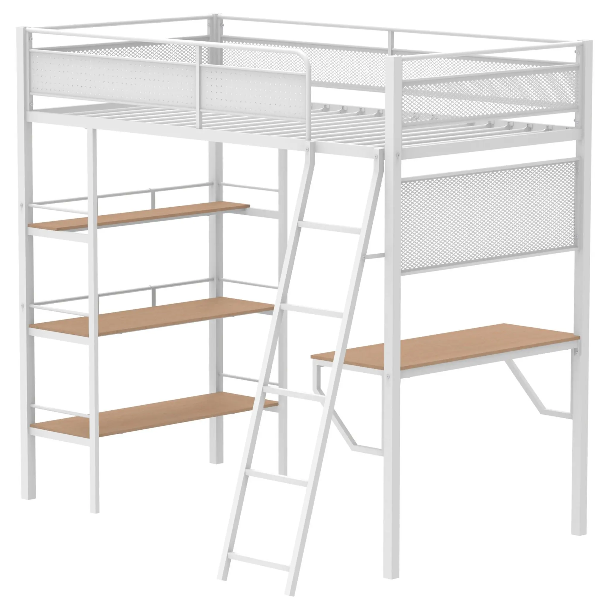 Campus Loft Bed with Desk - Image 5