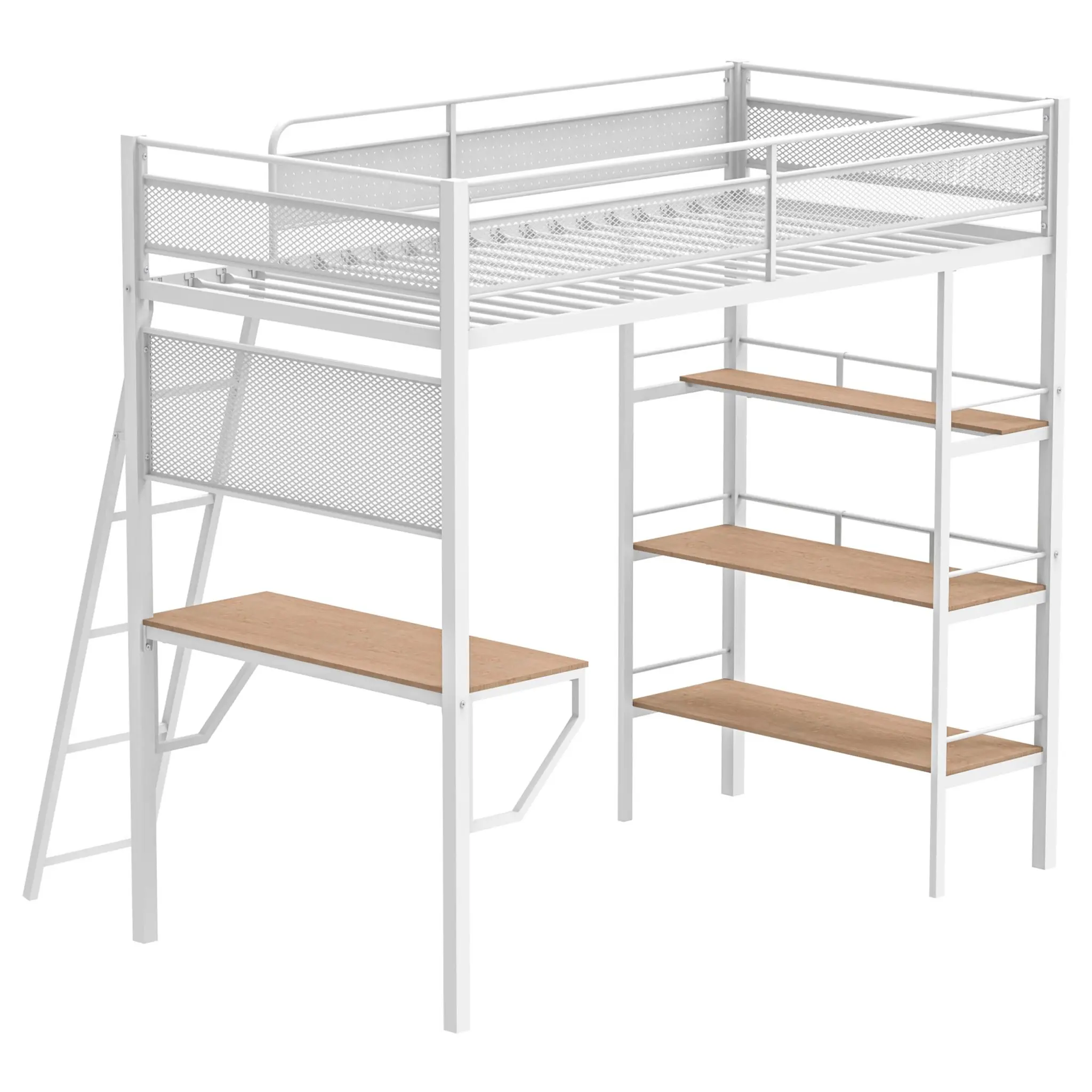 Campus Loft Bed with Desk - Image 7