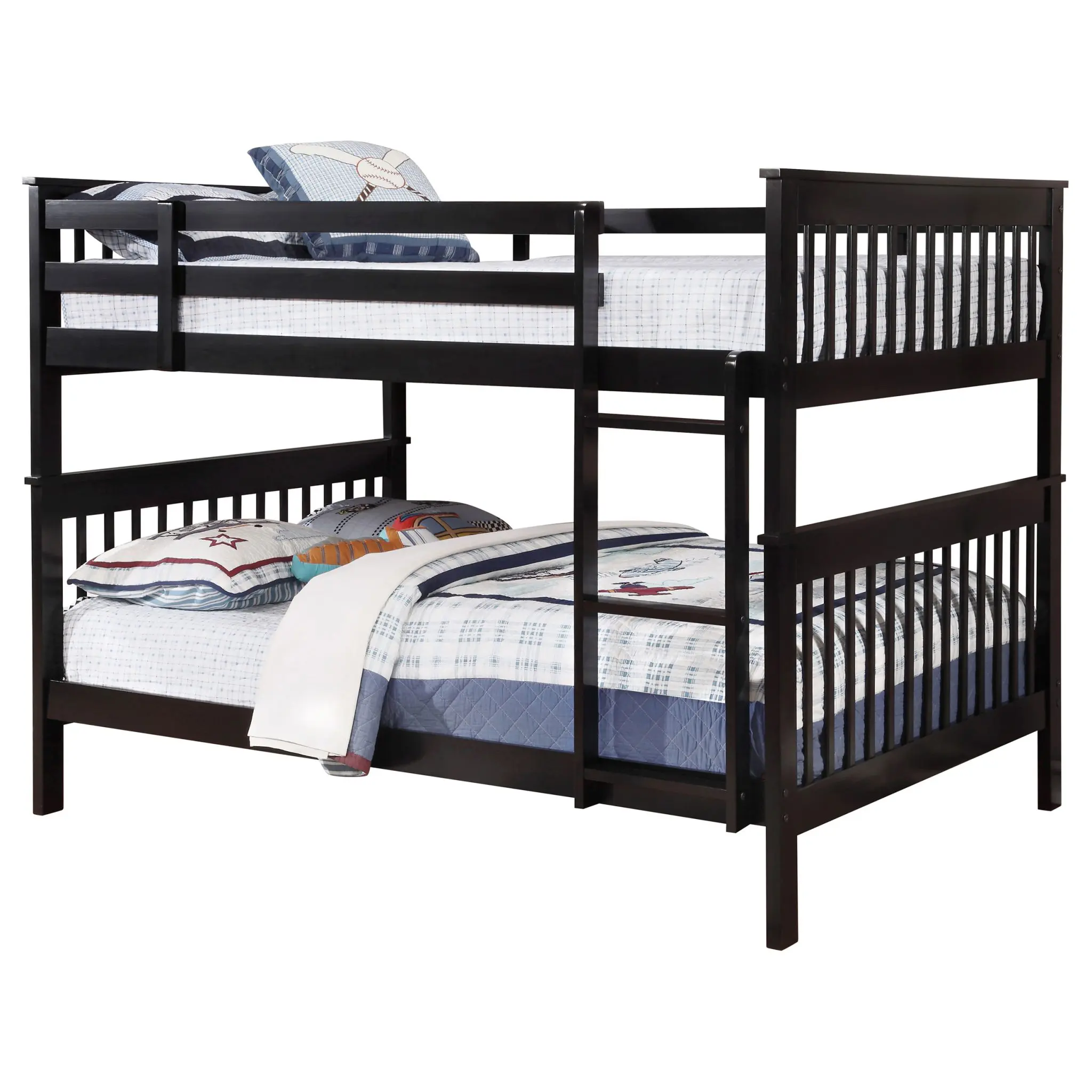 Chapman Bunk Bed Full over Full Black - Image 2