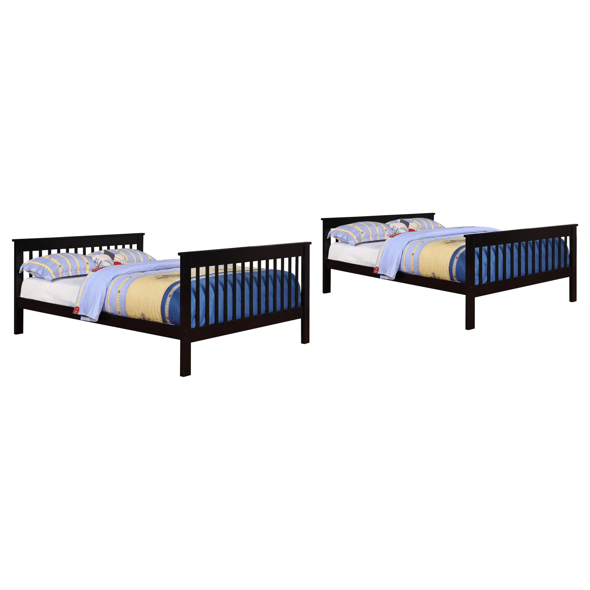 Chapman Bunk Bed Full over Full Black - Image 3