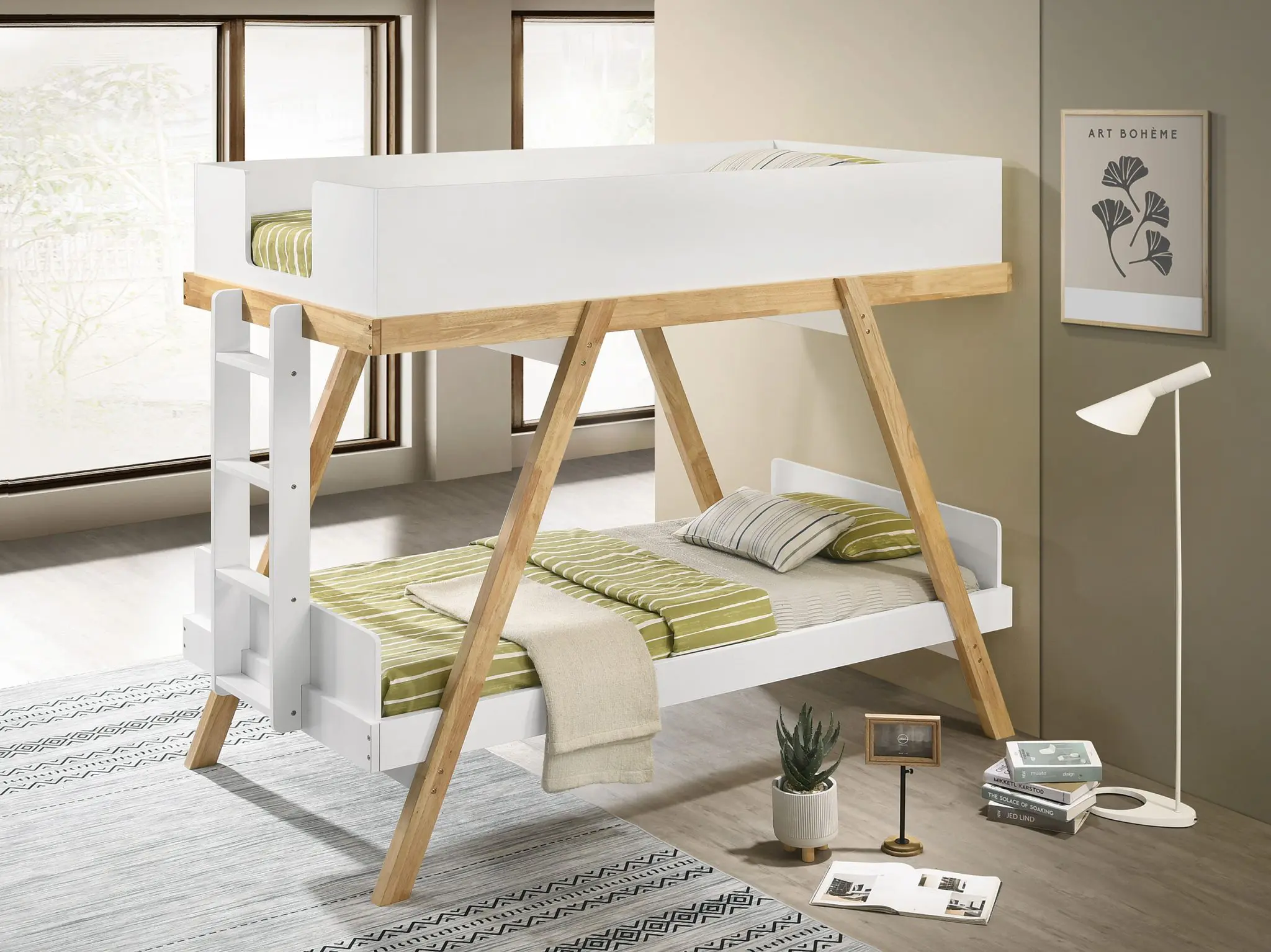 Frankie Bunk Bed Twin over Twin