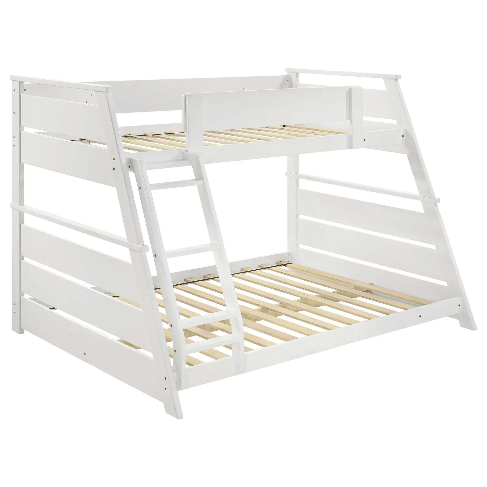 Holden Bunk Bed Twin over Full White - Image 2