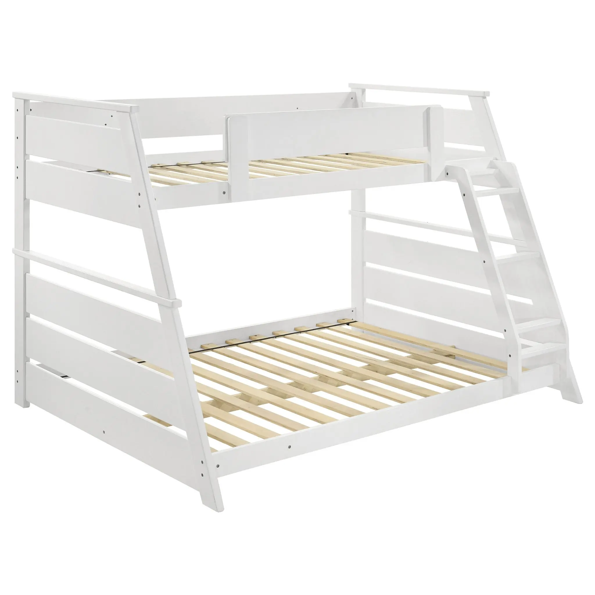 Holden Bunk Bed Twin over Full White - Image 3