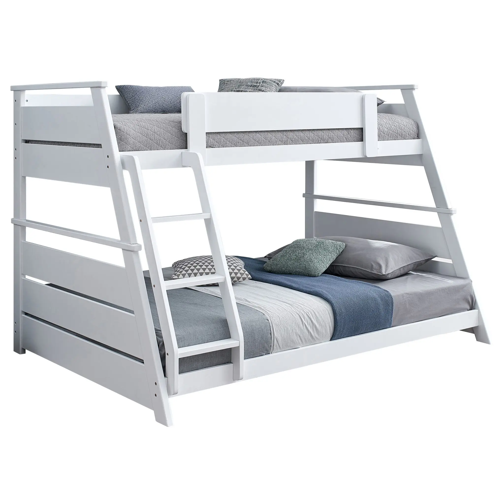 Holden Bunk Bed Twin over Full White - Image 4