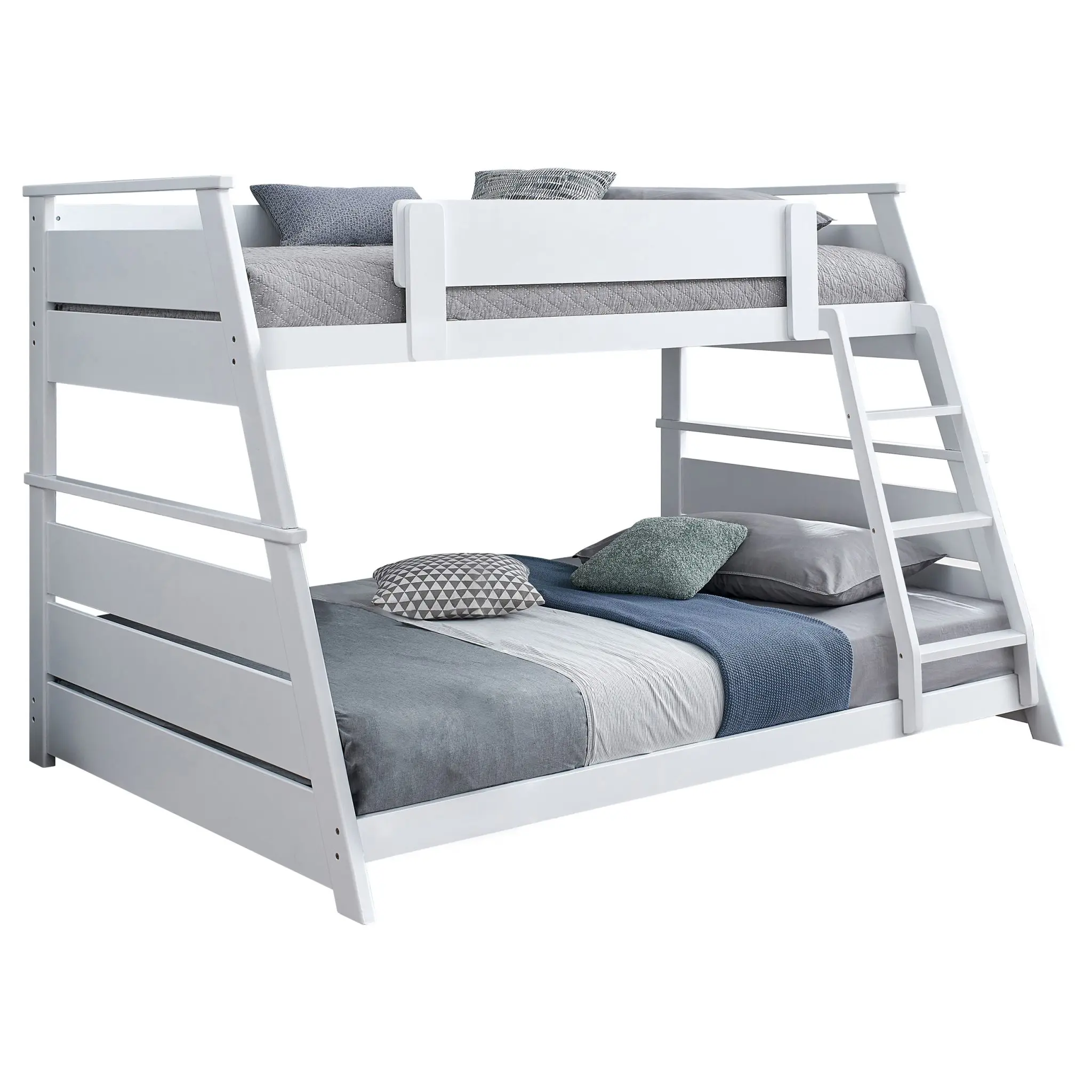 Holden Bunk Bed Twin over Full White - Image 5