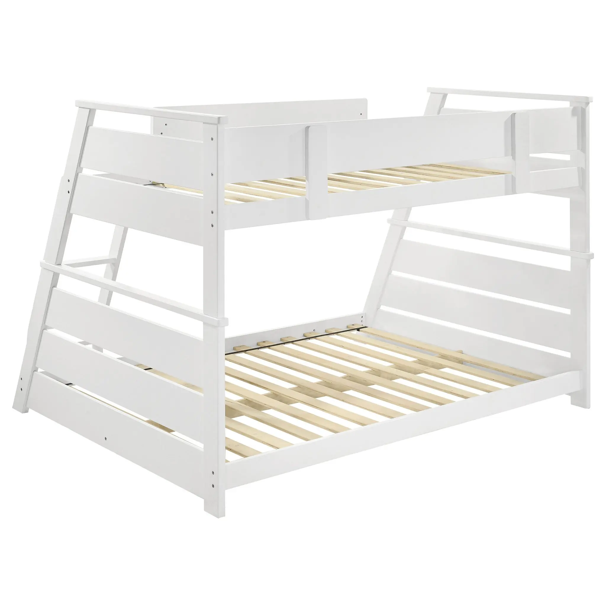 Holden Bunk Bed Twin over Full White - Image 9