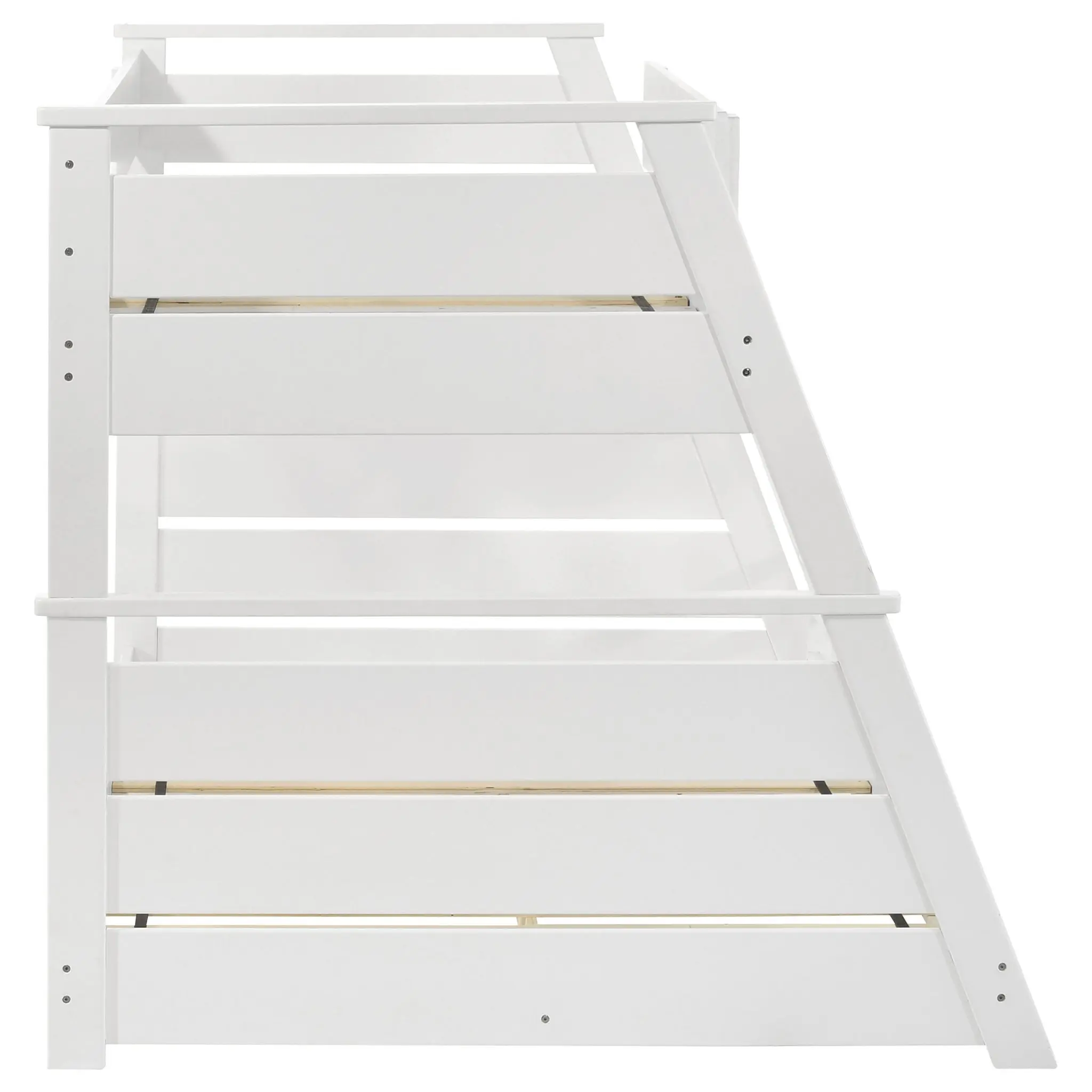 Holden Bunk Bed Twin over Full White - Image 11