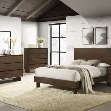 Glenwood Wood Panel Bedroom Set
