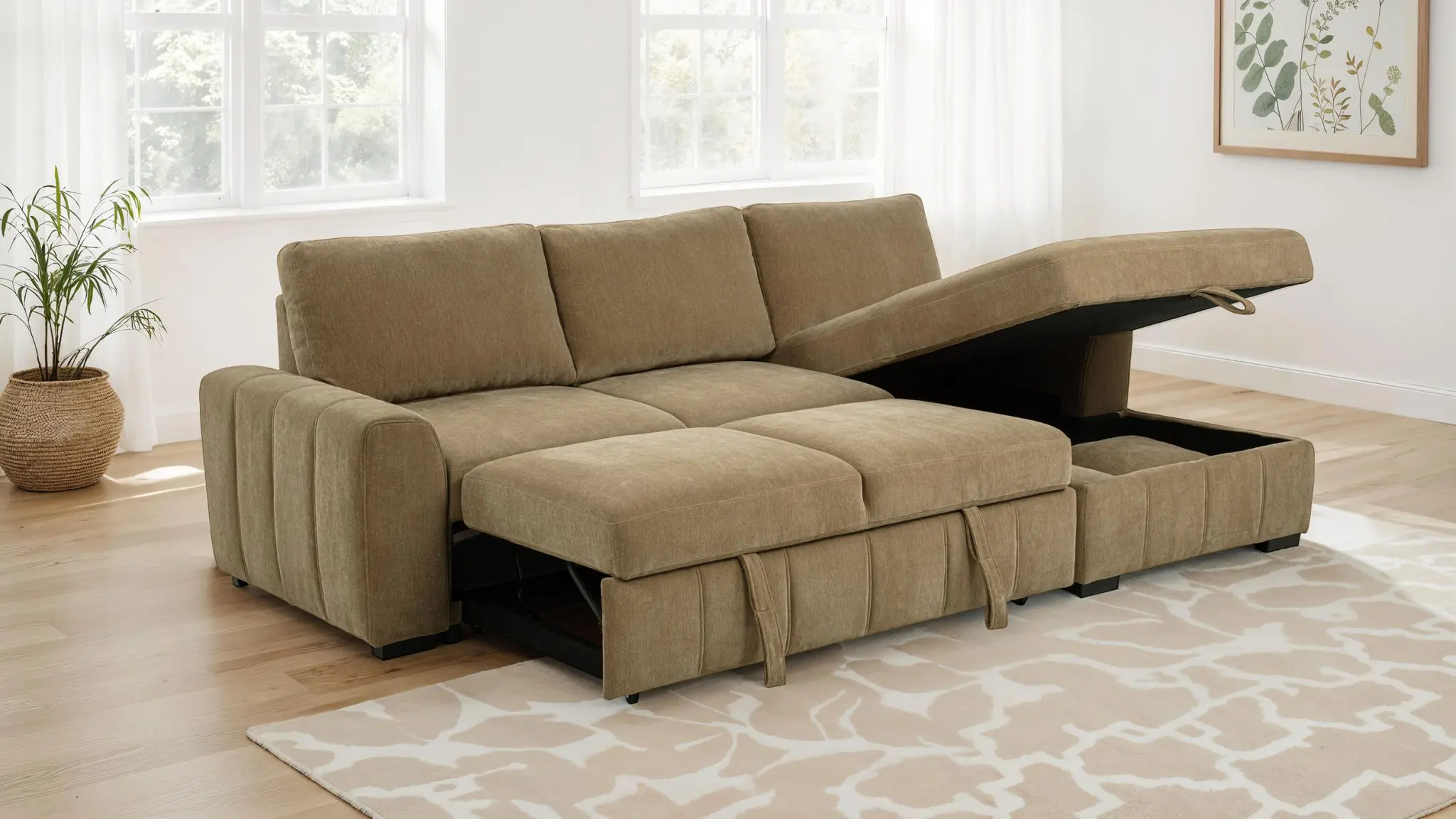 Pastrana Sleeper Sectional - Image 3