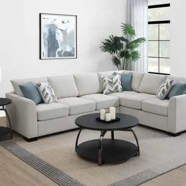 Ashford Sleeper Sectional Greige