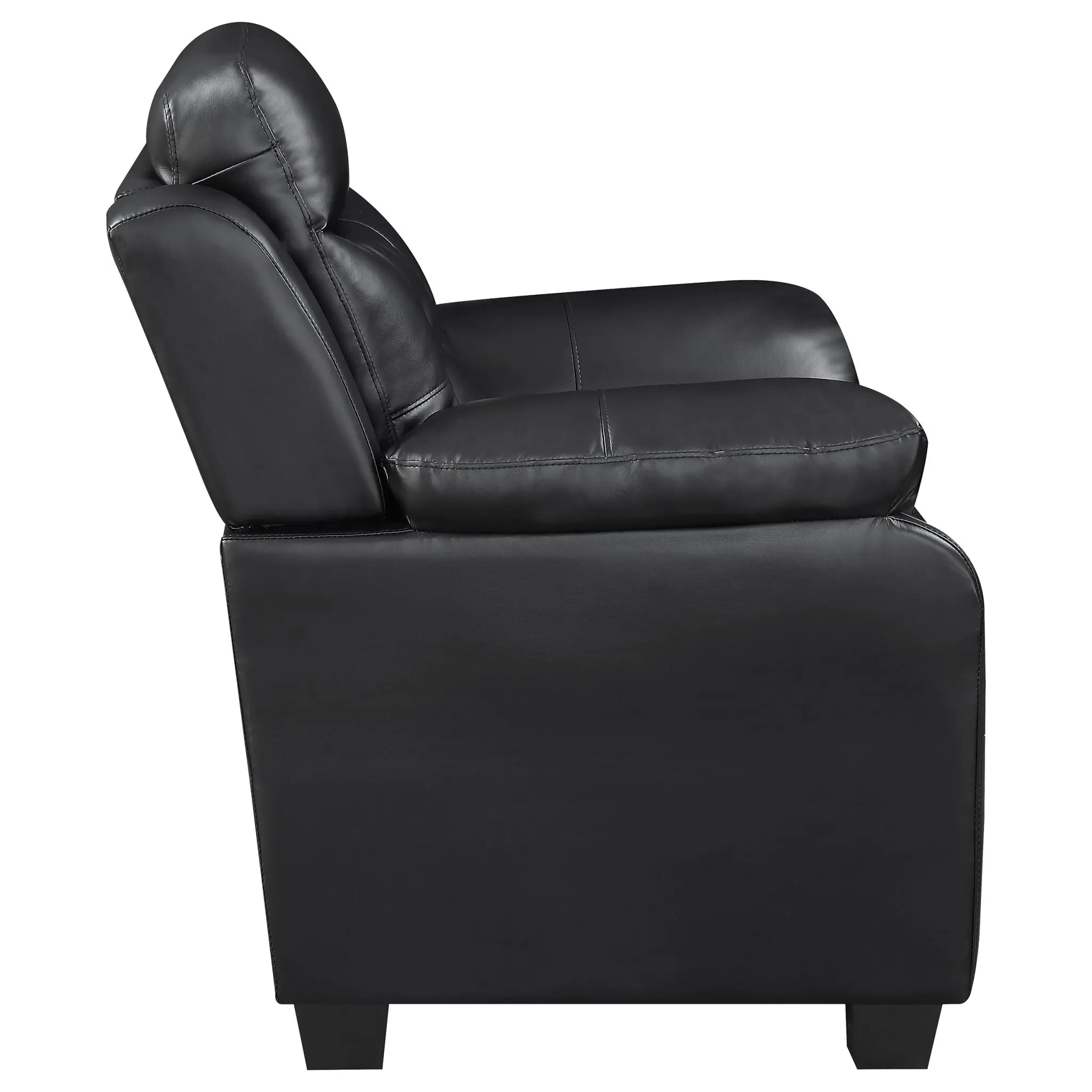 Finley Tufted Accent Chair Black - Image 7