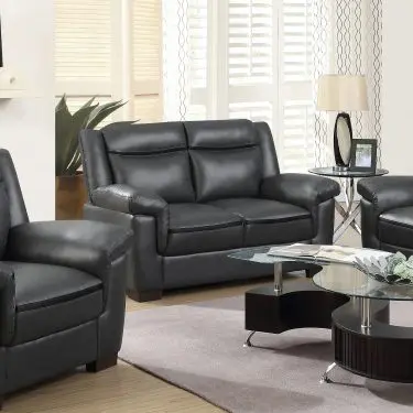 Arabella Padded Arm Loveseat Grey
