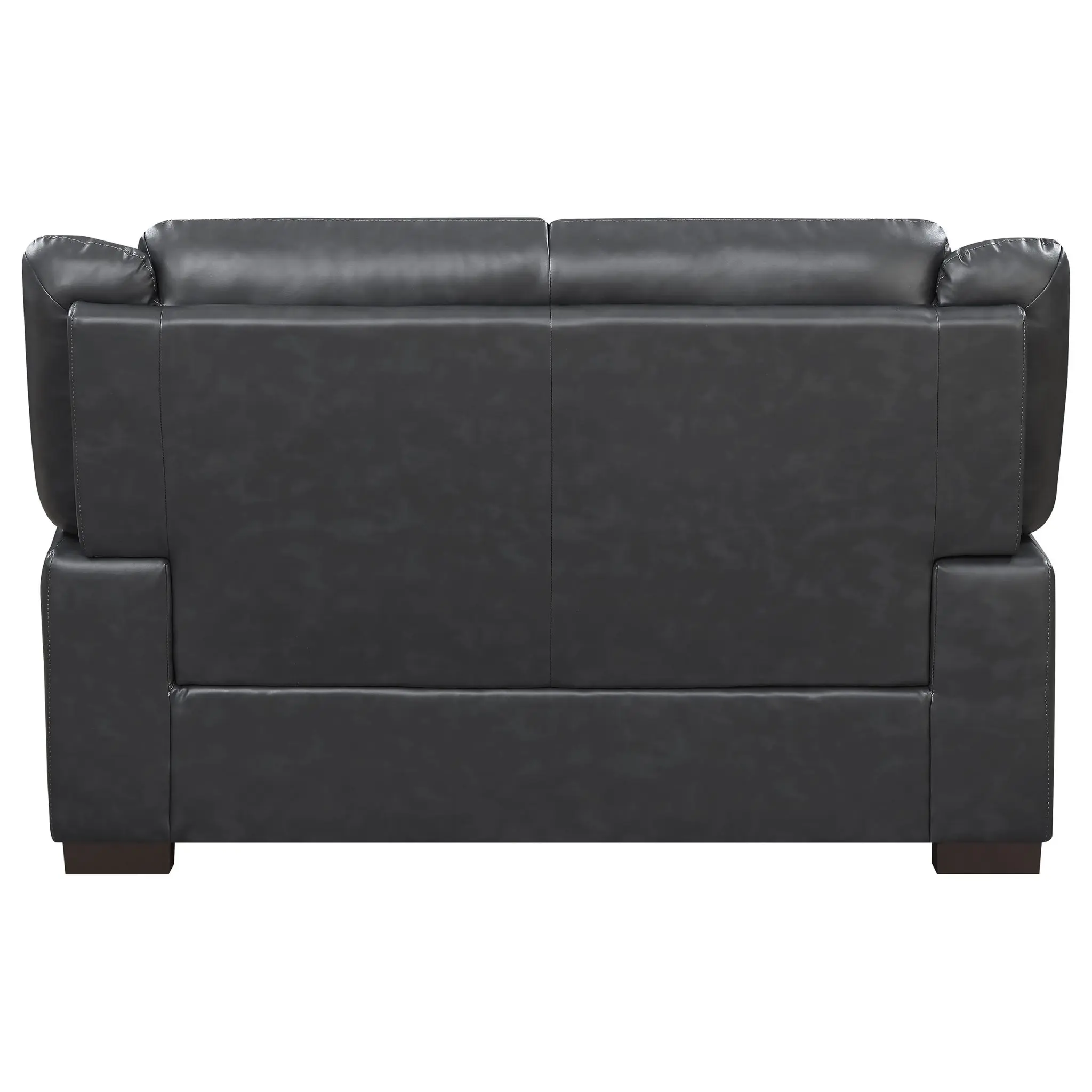 Arabella Padded Arm Loveseat Grey - Image 5