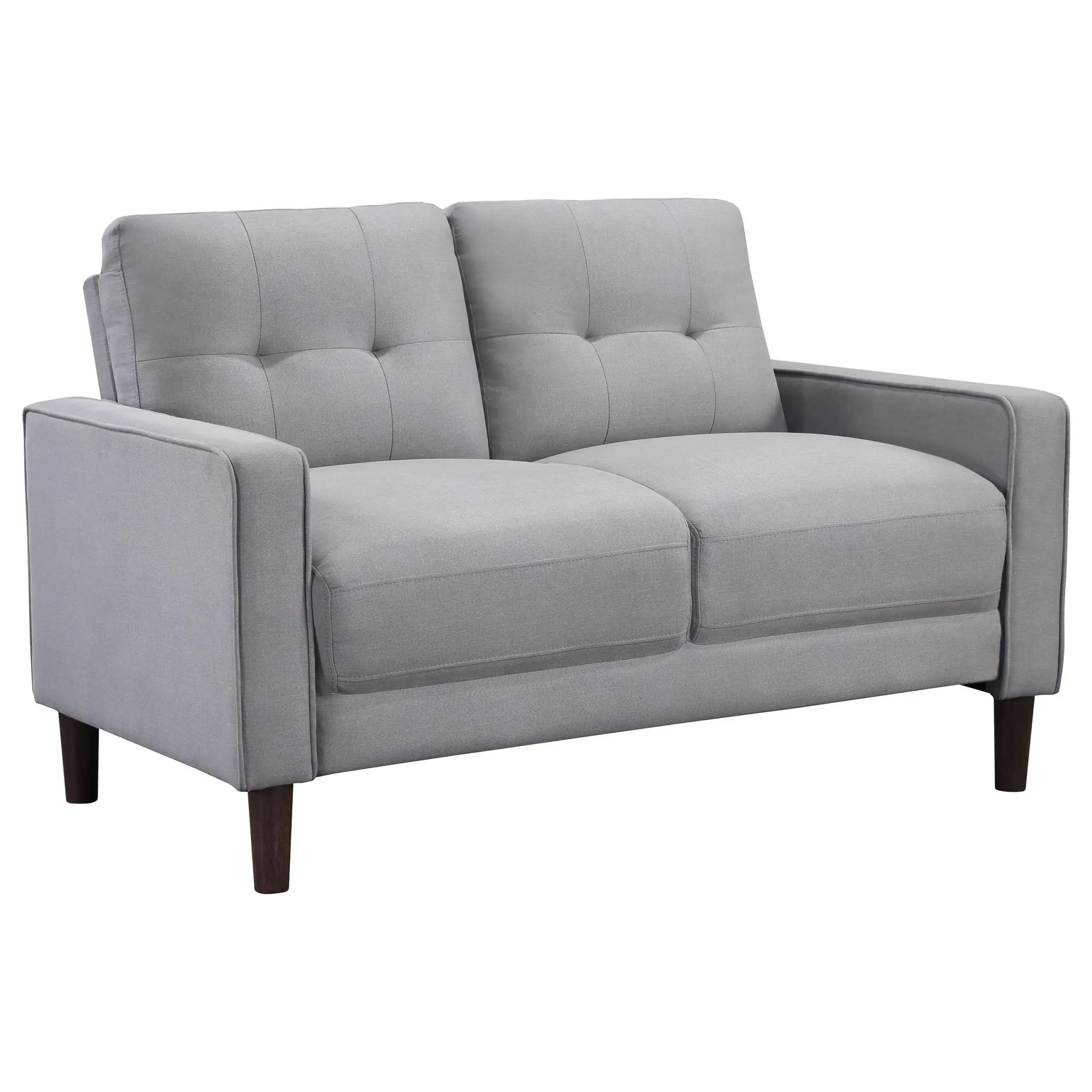 Bowen Track Arm Loveseat Grey - Image 2