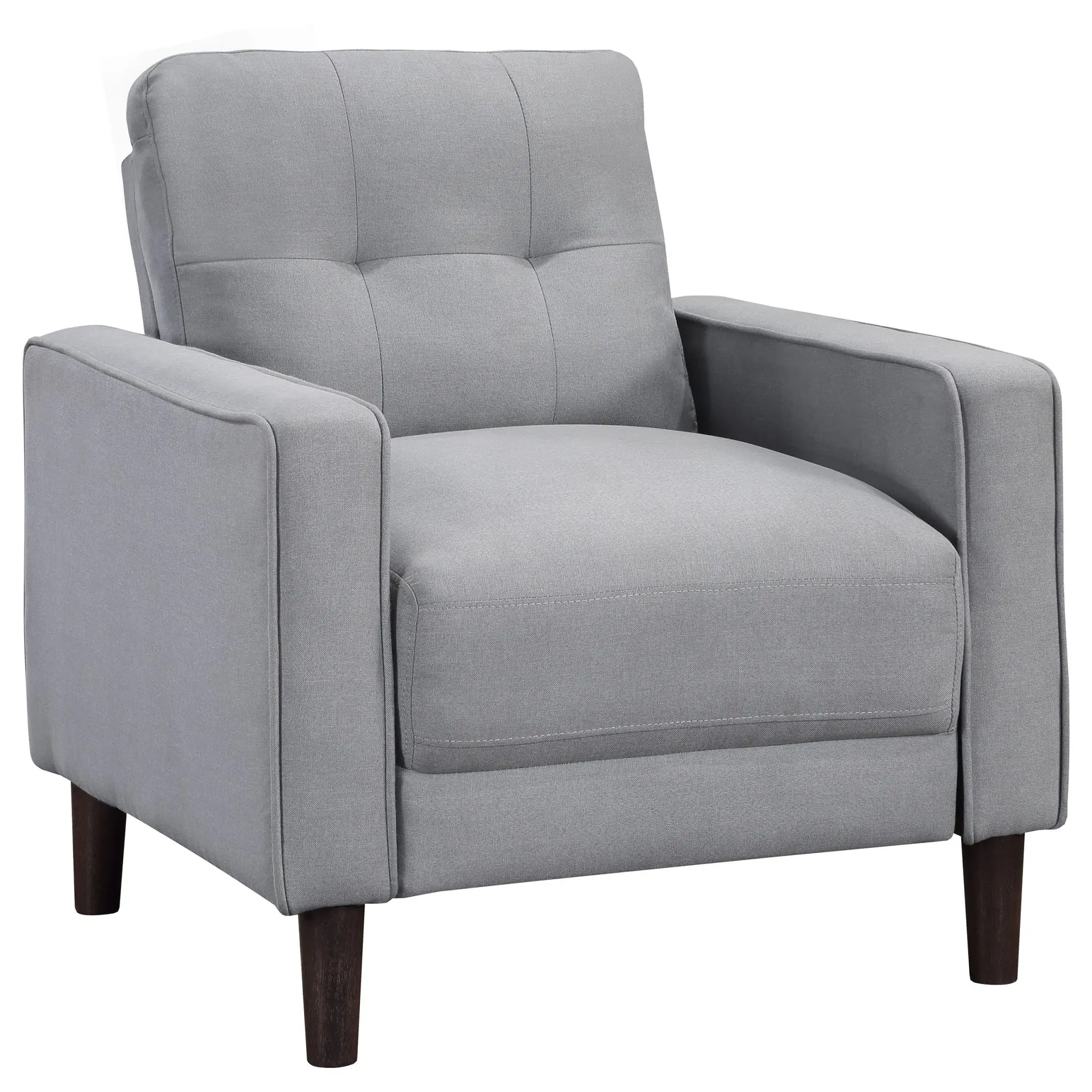Bowen Track Arm Accent Chair Grey - Image 2