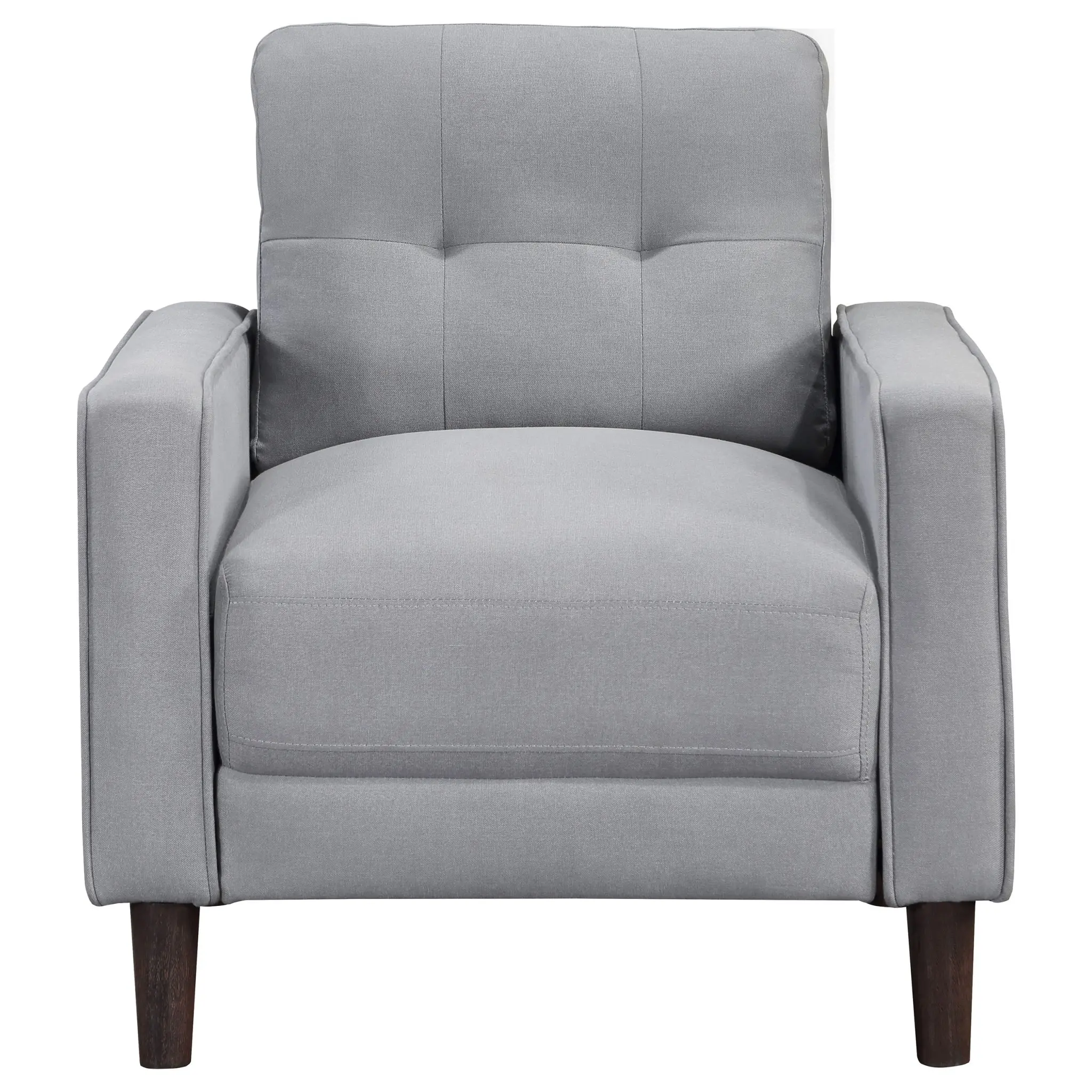 Bowen Track Arm Accent Chair Grey - Image 3
