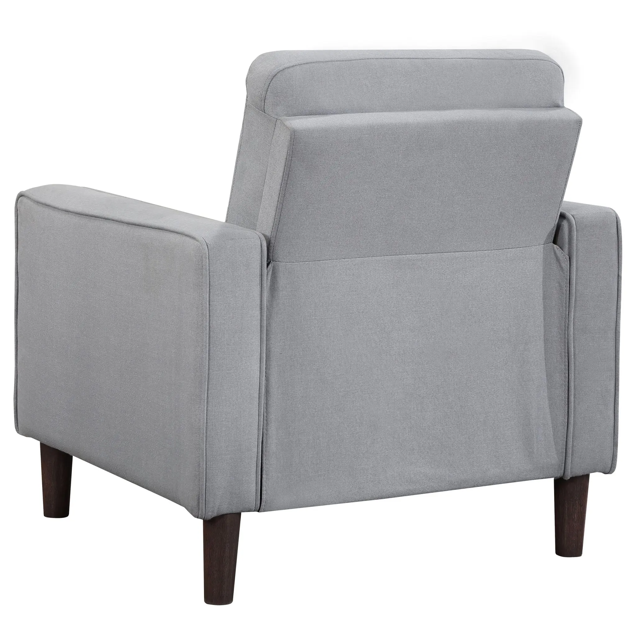Bowen Track Arm Accent Chair Grey - Image 6