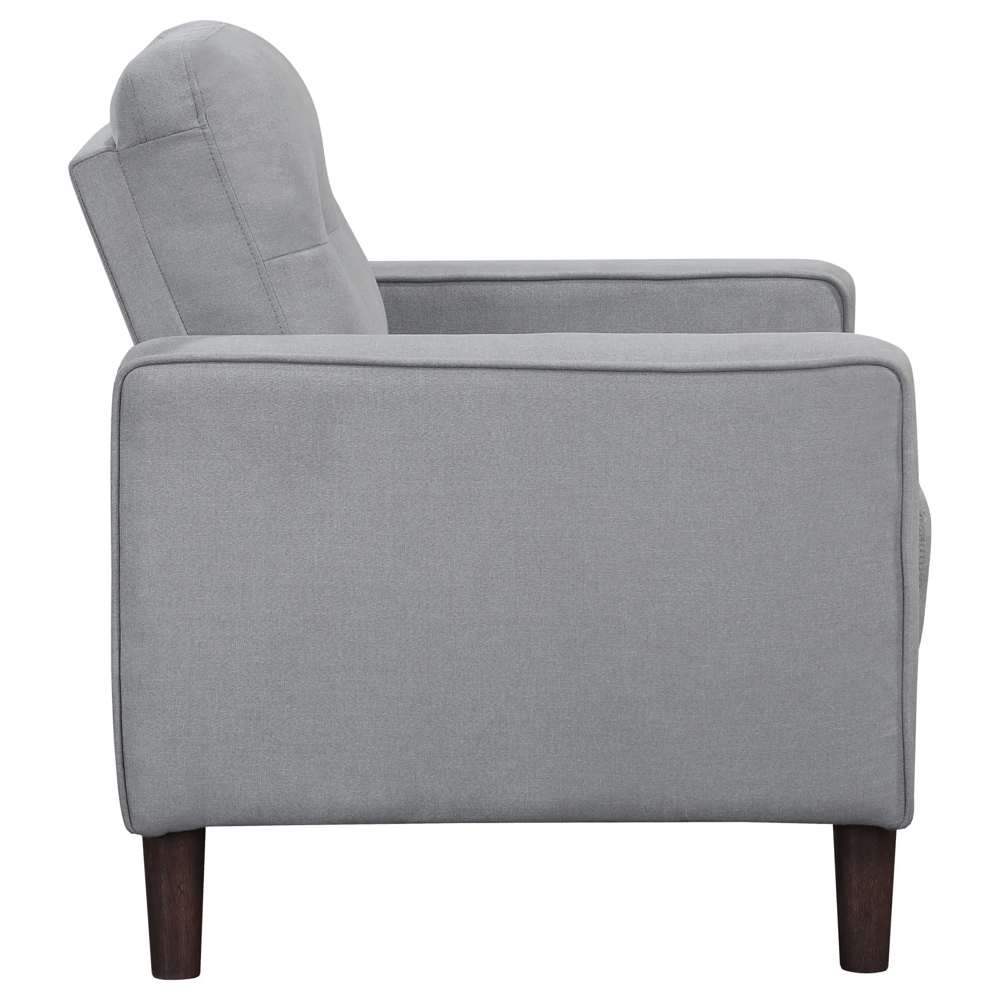 Bowen Track Arm Accent Chair Grey - Image 8
