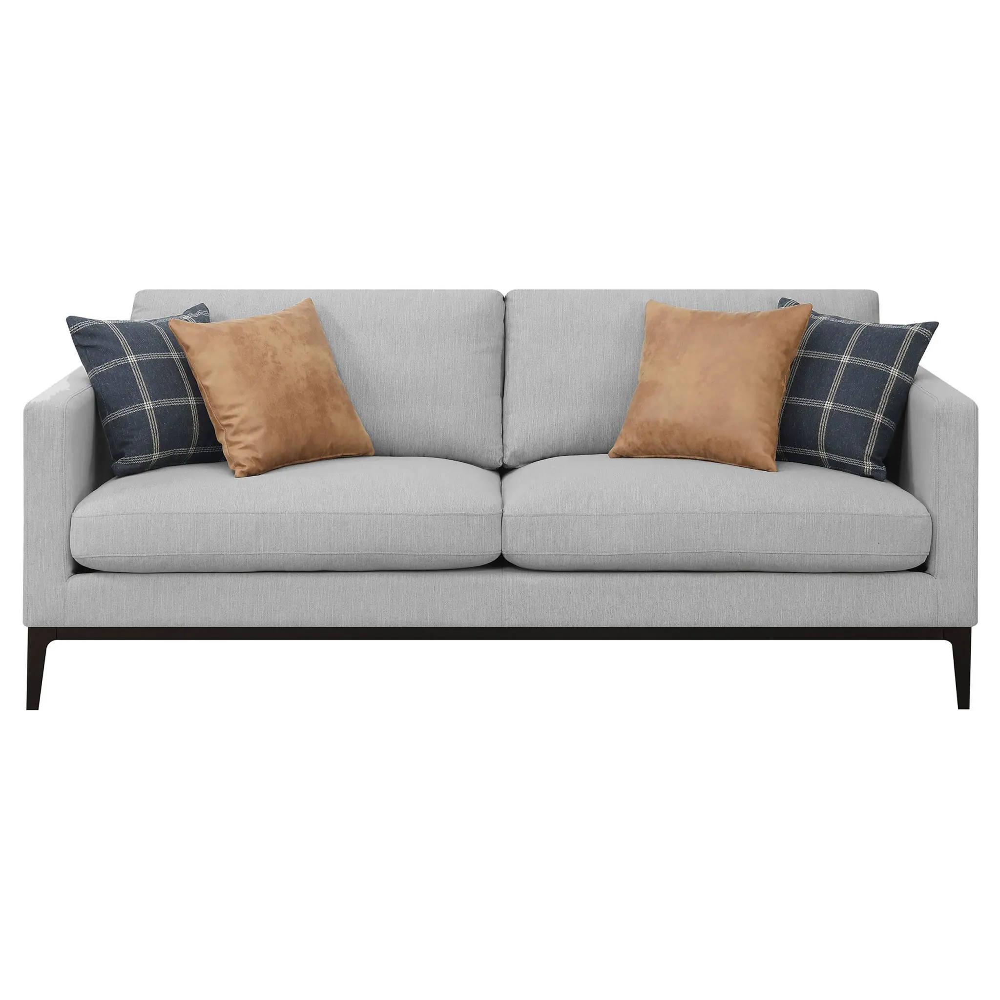 Apperson Track Arm Sofa Light Grey - Image 3