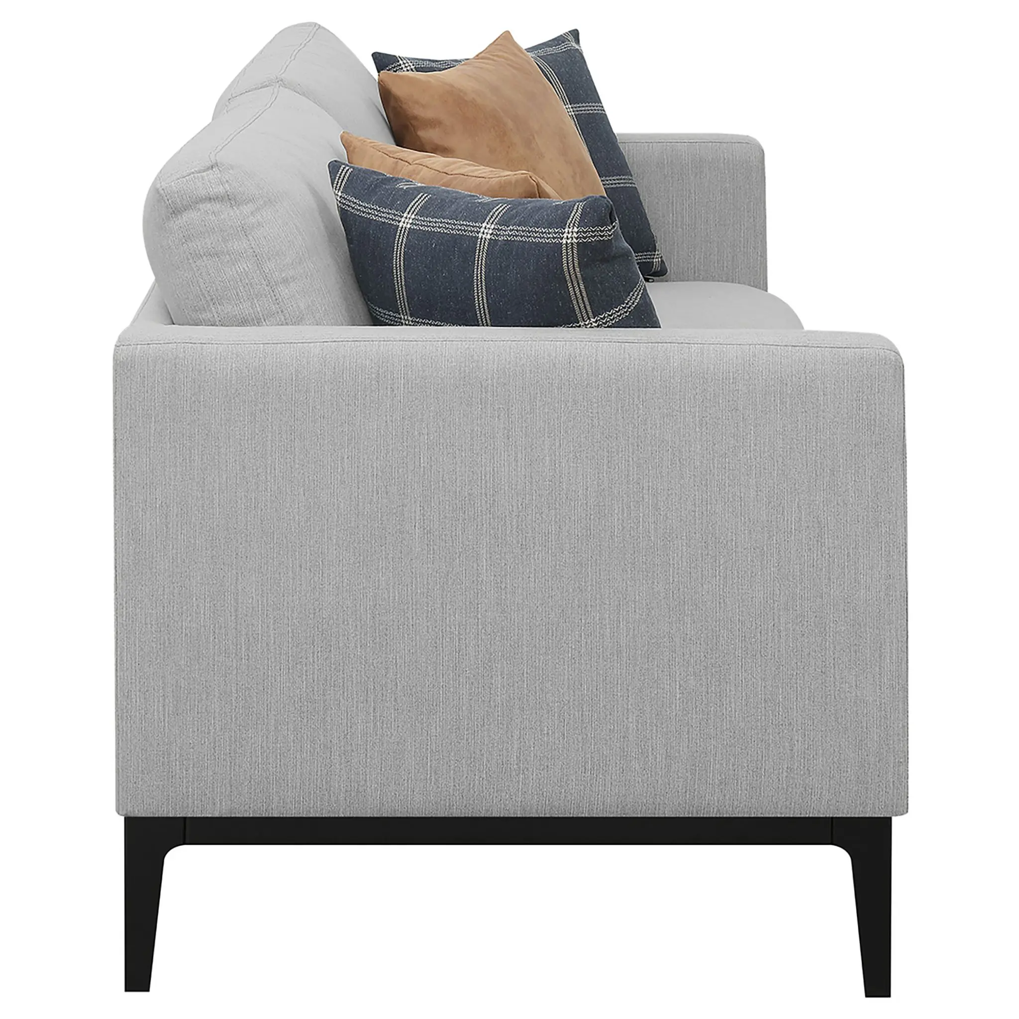 Apperson Track Arm Sofa Light Grey - Image 9