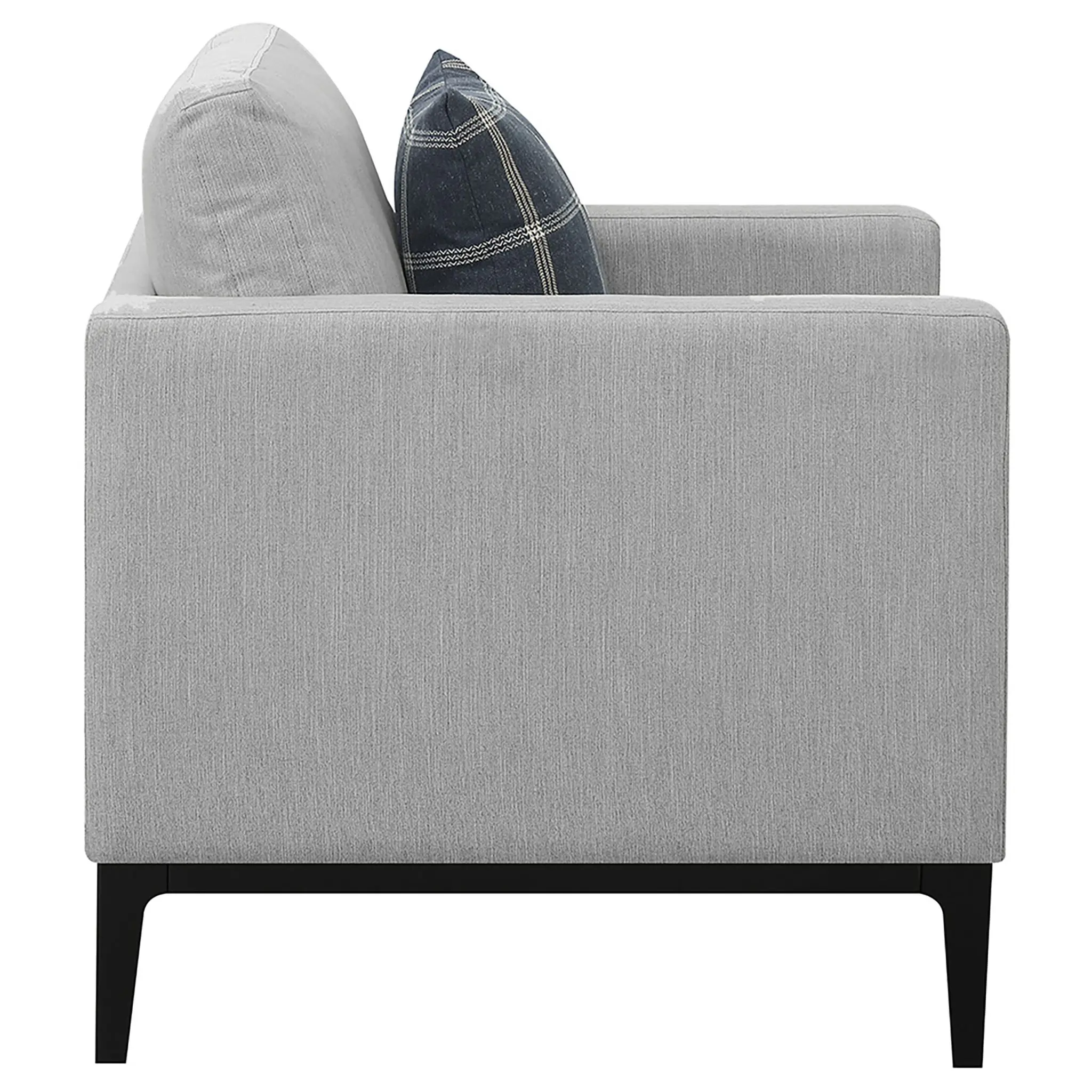 Apperson Track Arm Accent Chair Light Grey - Image 9
