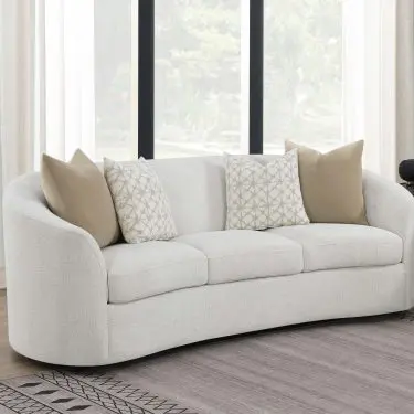 Rainn Bouclé Sofa Latte
