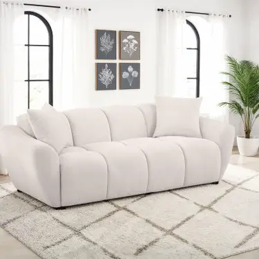 Destino Splayed Arm Sofa Greige