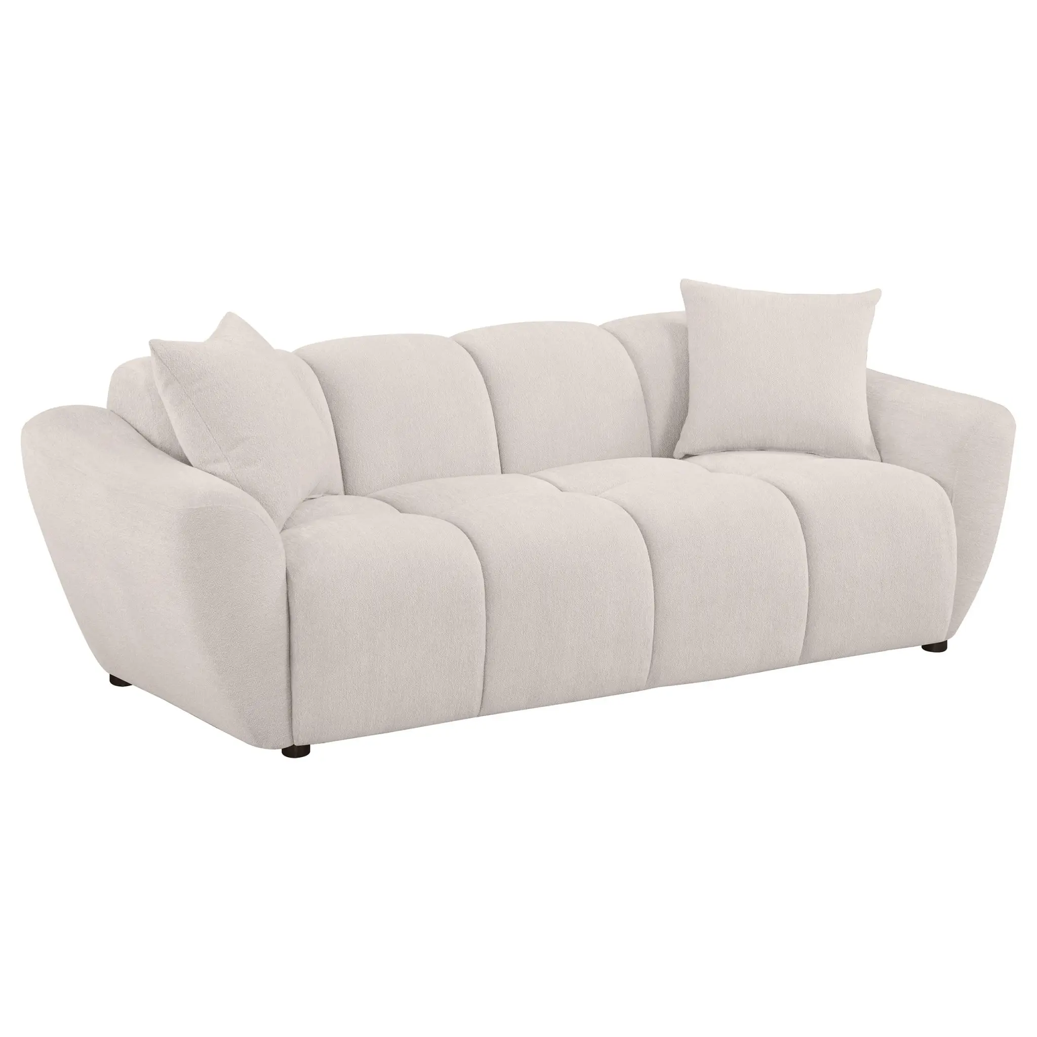 Destino Splayed Arm Sofa Greige - Image 2