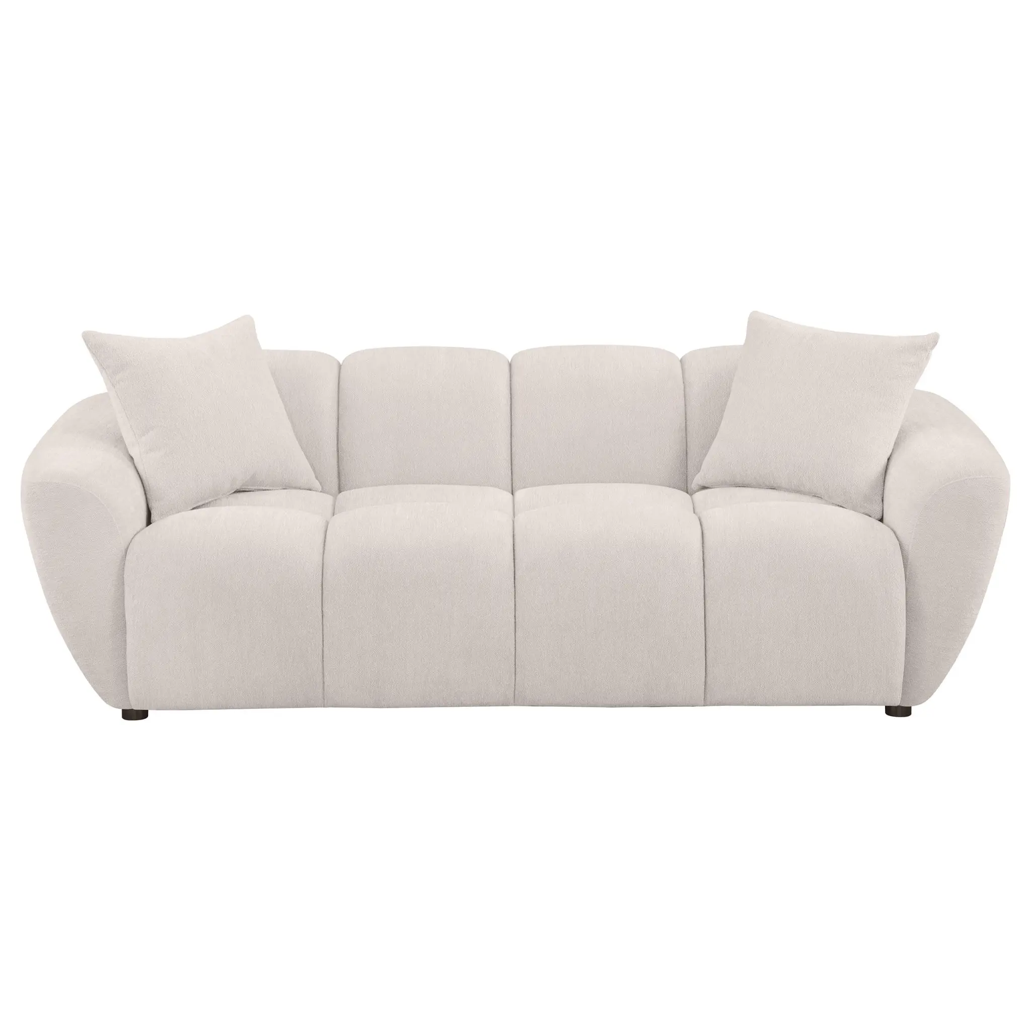 Destino Splayed Arm Sofa Greige - Image 3