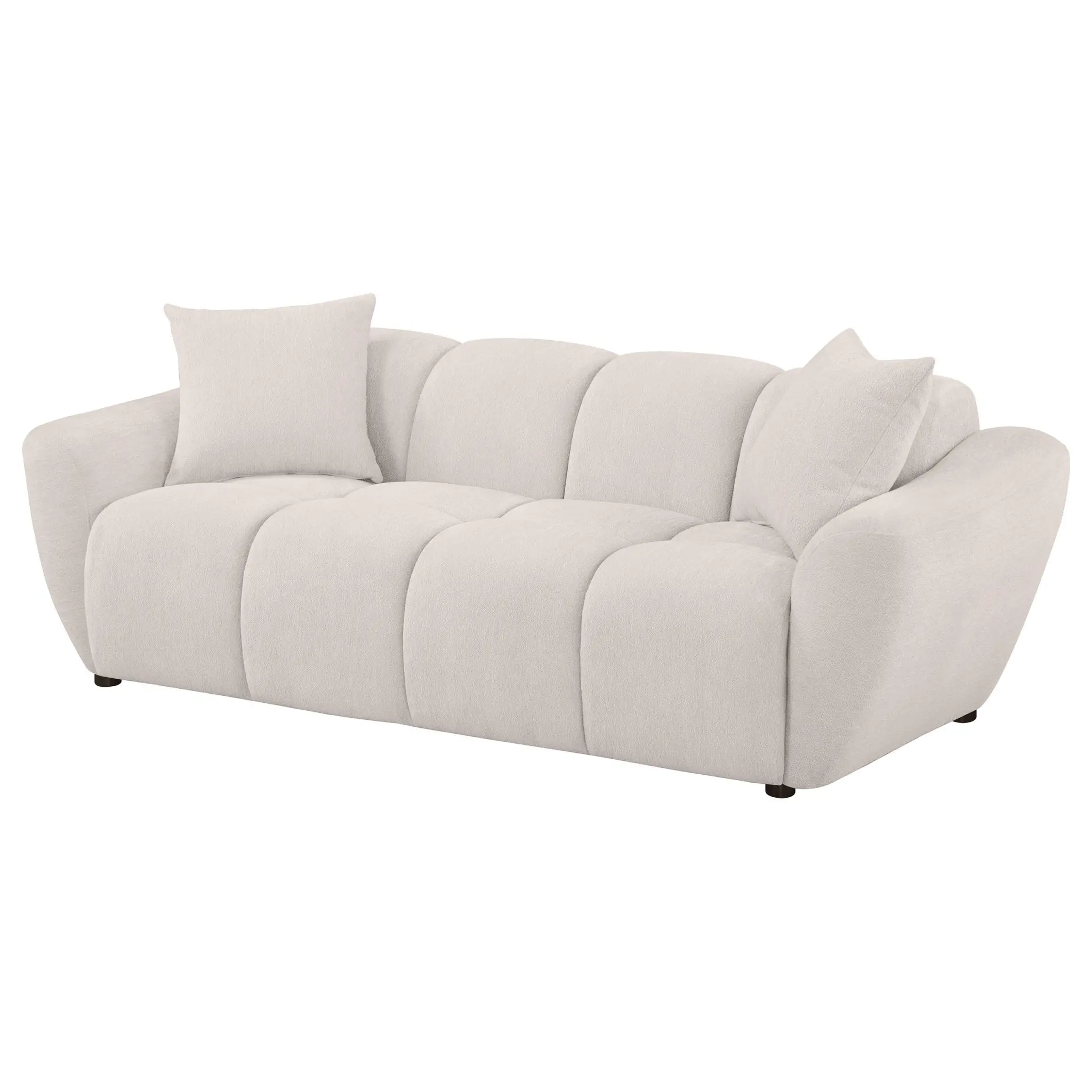 Destino Splayed Arm Sofa Greige - Image 4