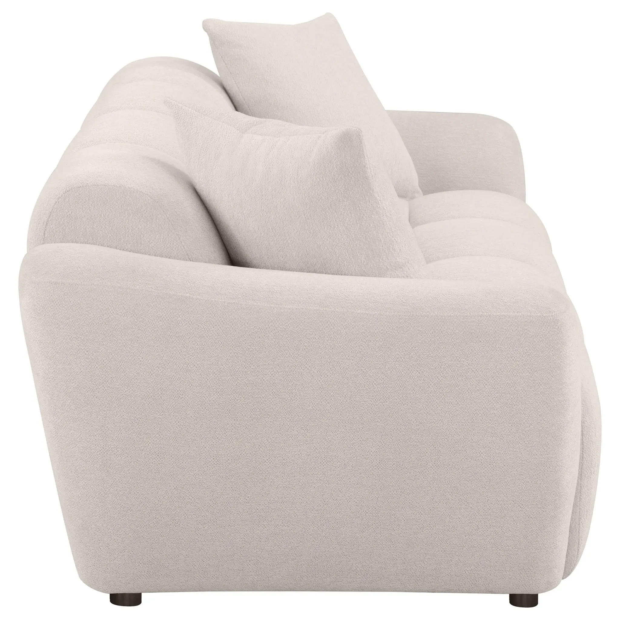 Destino Splayed Arm Sofa Greige - Image 8