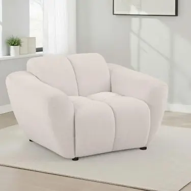Destino Splayed Arm Accent Chair Greige