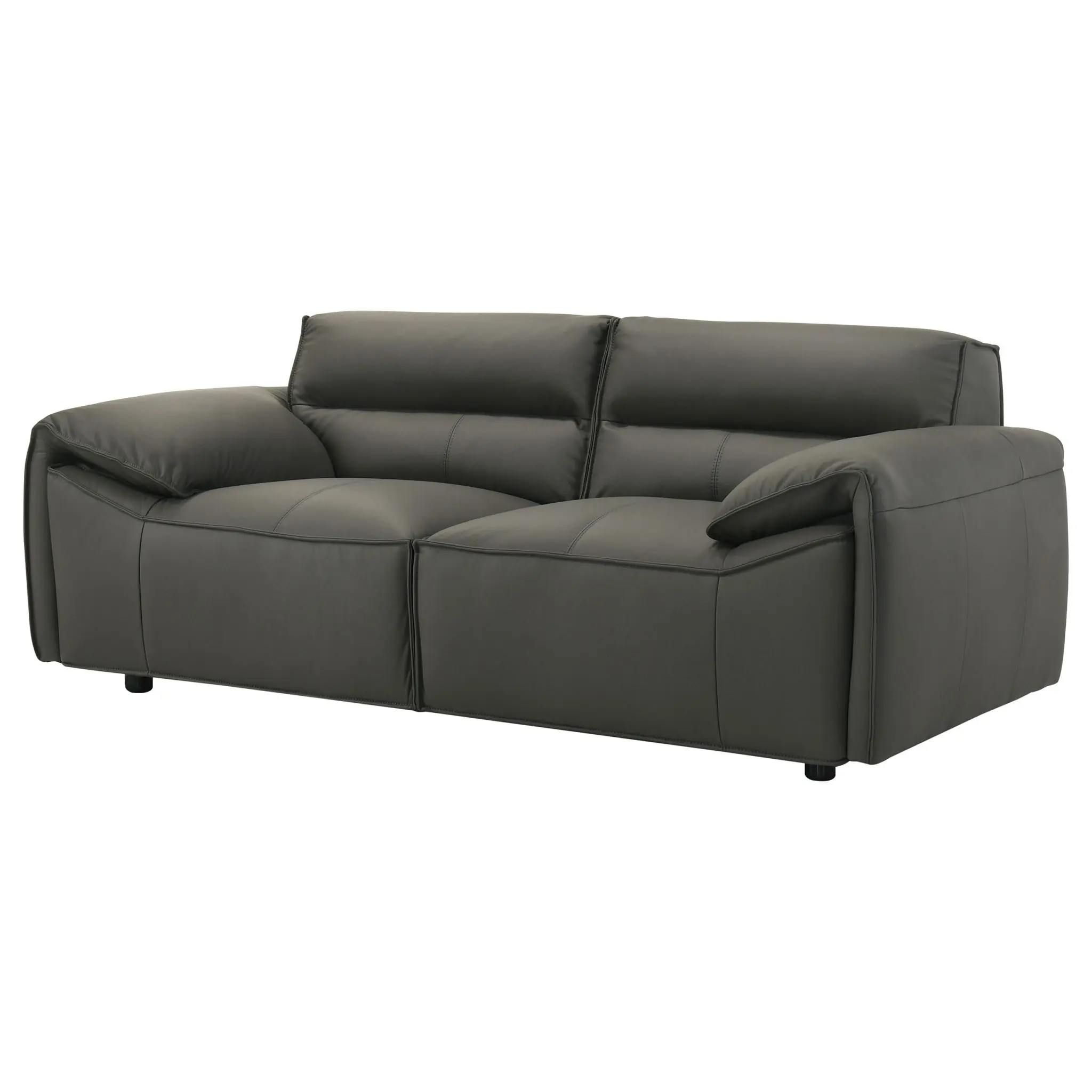 Buxton Leather Loveseat - Image 4