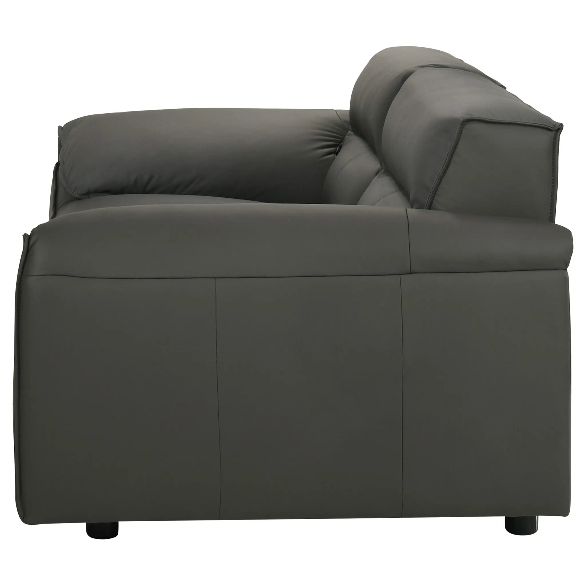 Buxton Leather Loveseat - Image 5