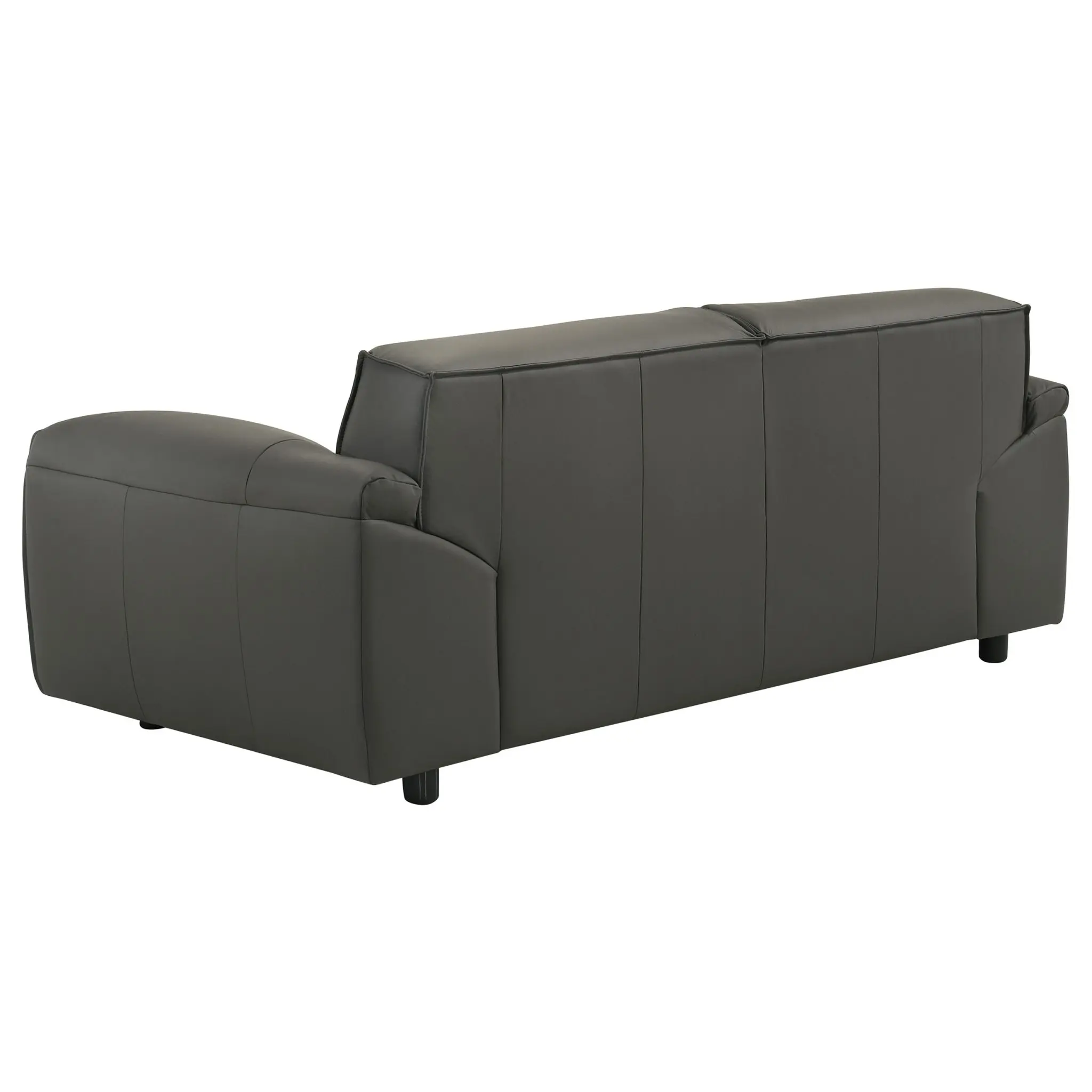 Buxton Leather Loveseat - Image 6