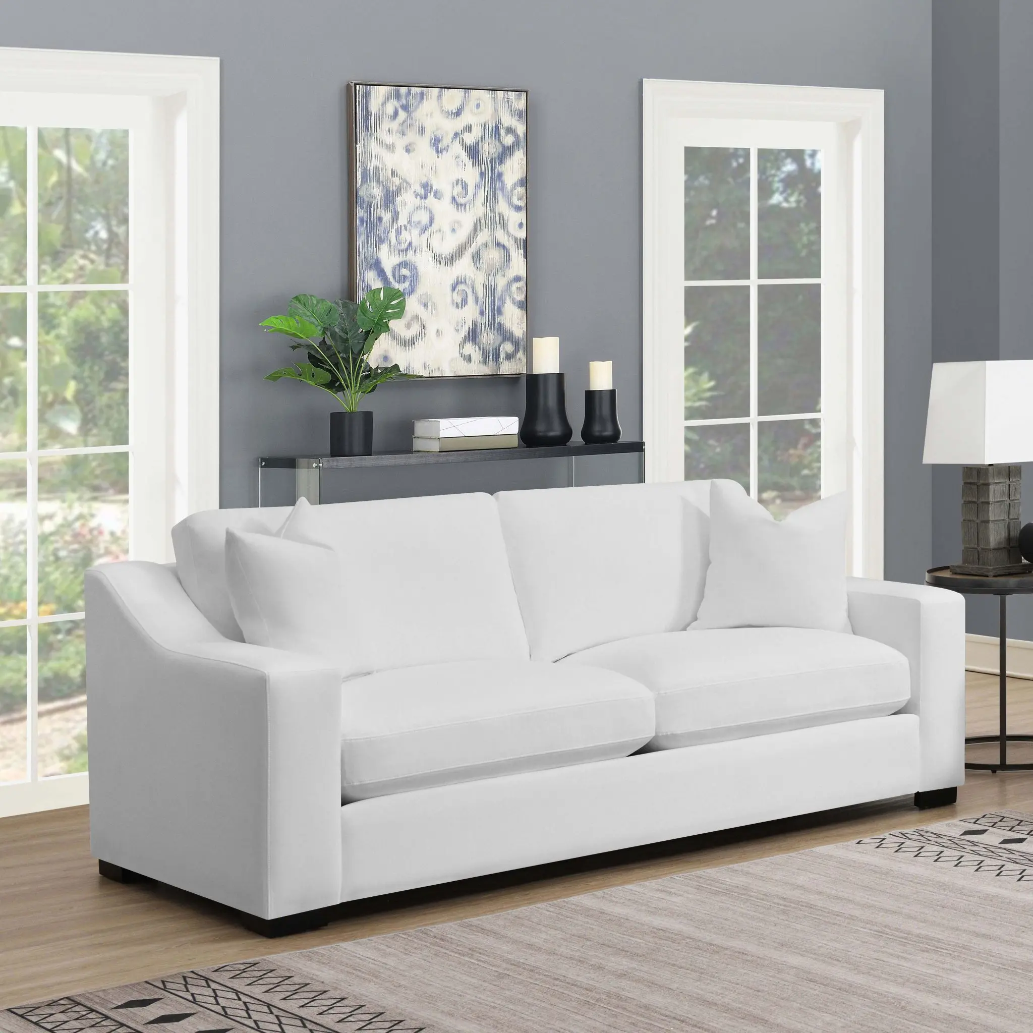 Ashlyn Sloped Arm Sofa