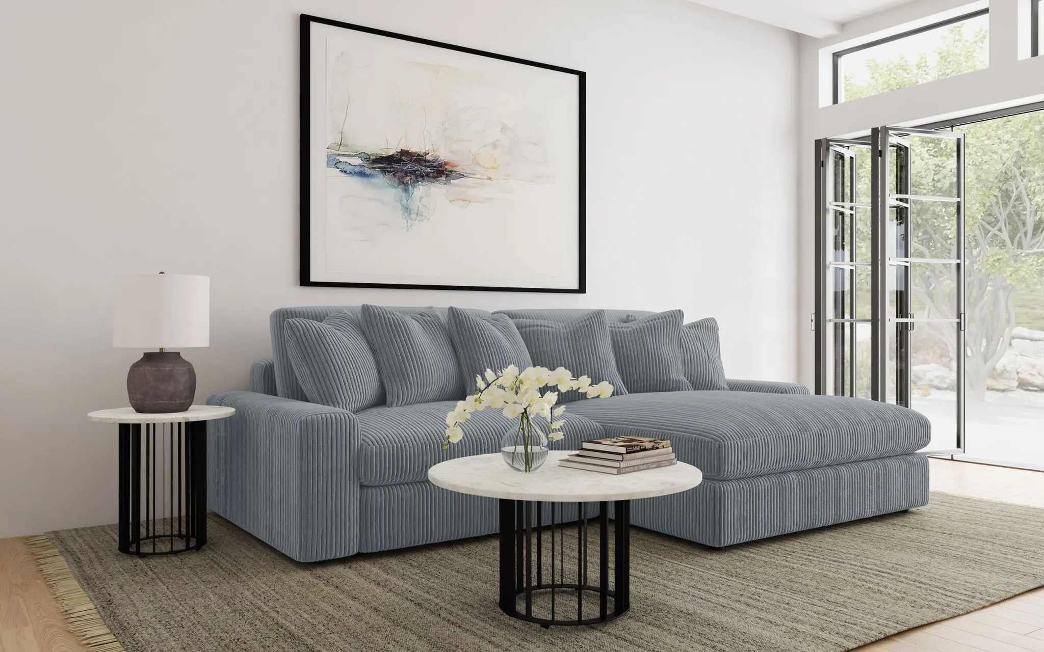 Blaine Reversible Chaise Sectional