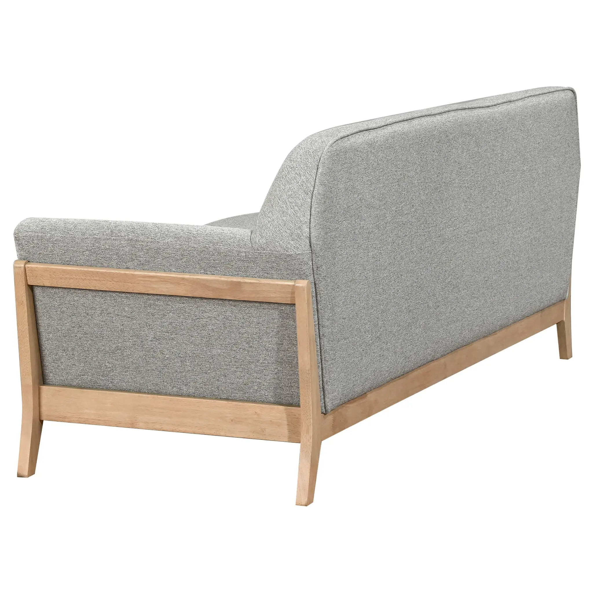Vaughn Flared Arm Sofa Set Grey - Image 4