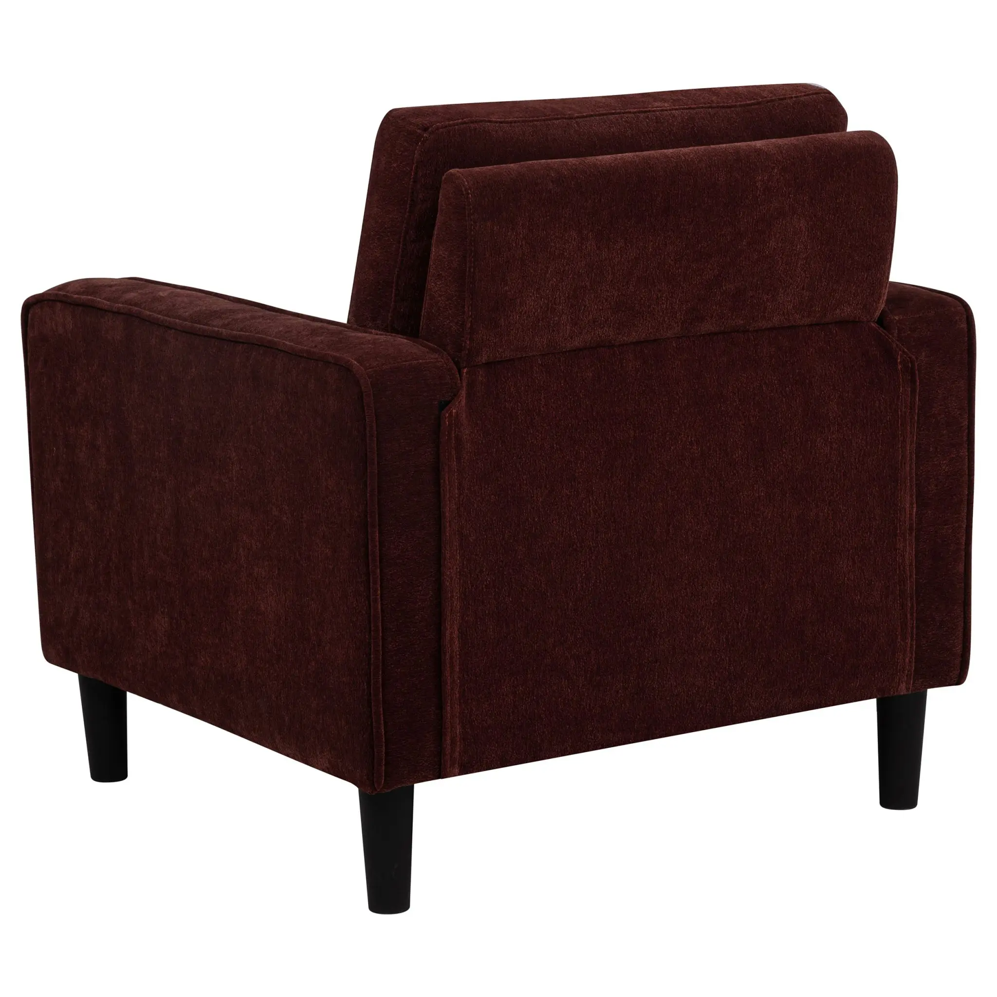 Ruth Track Arm Accent Chair Rust Red - Image 6