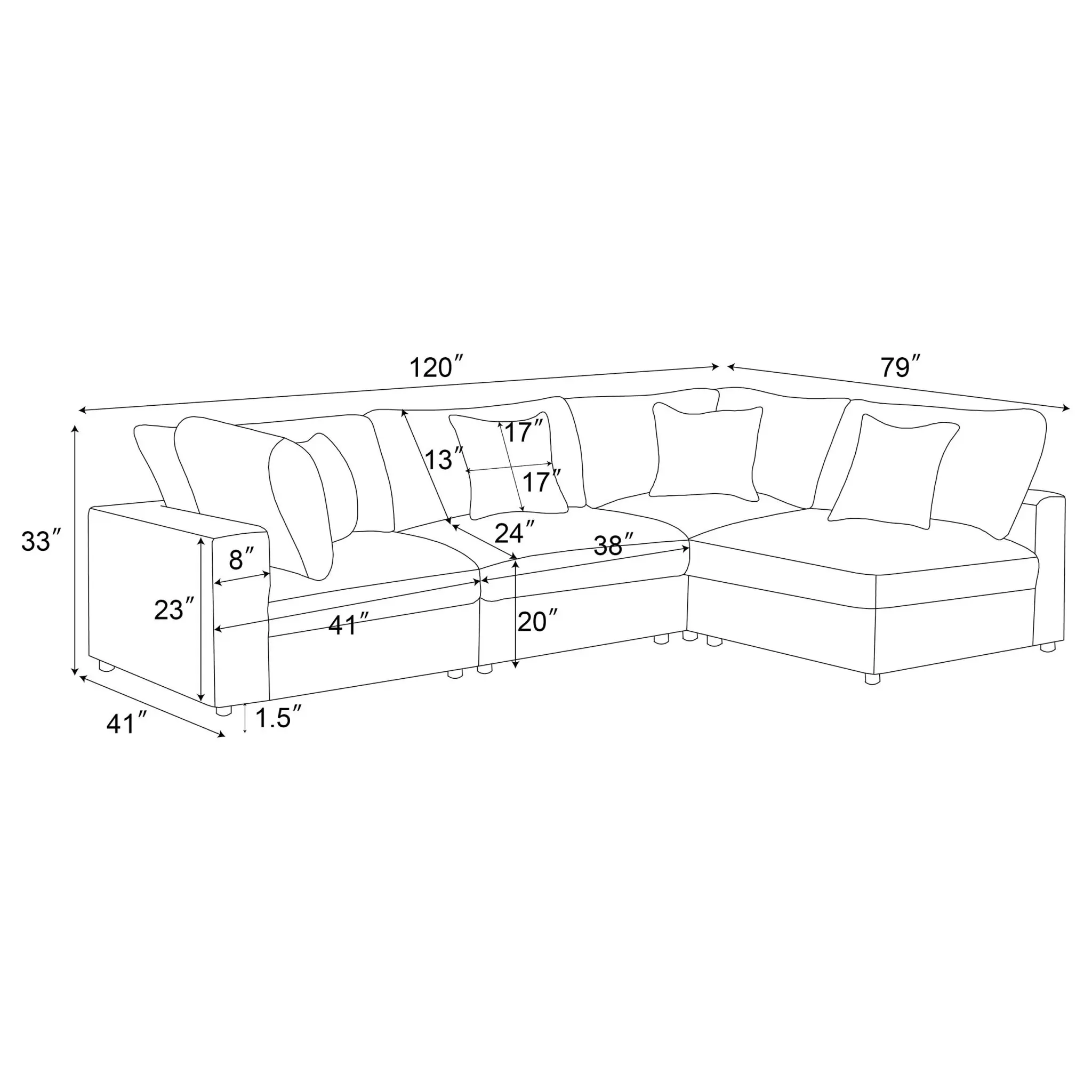 Serene Modular Sectional - Image 12