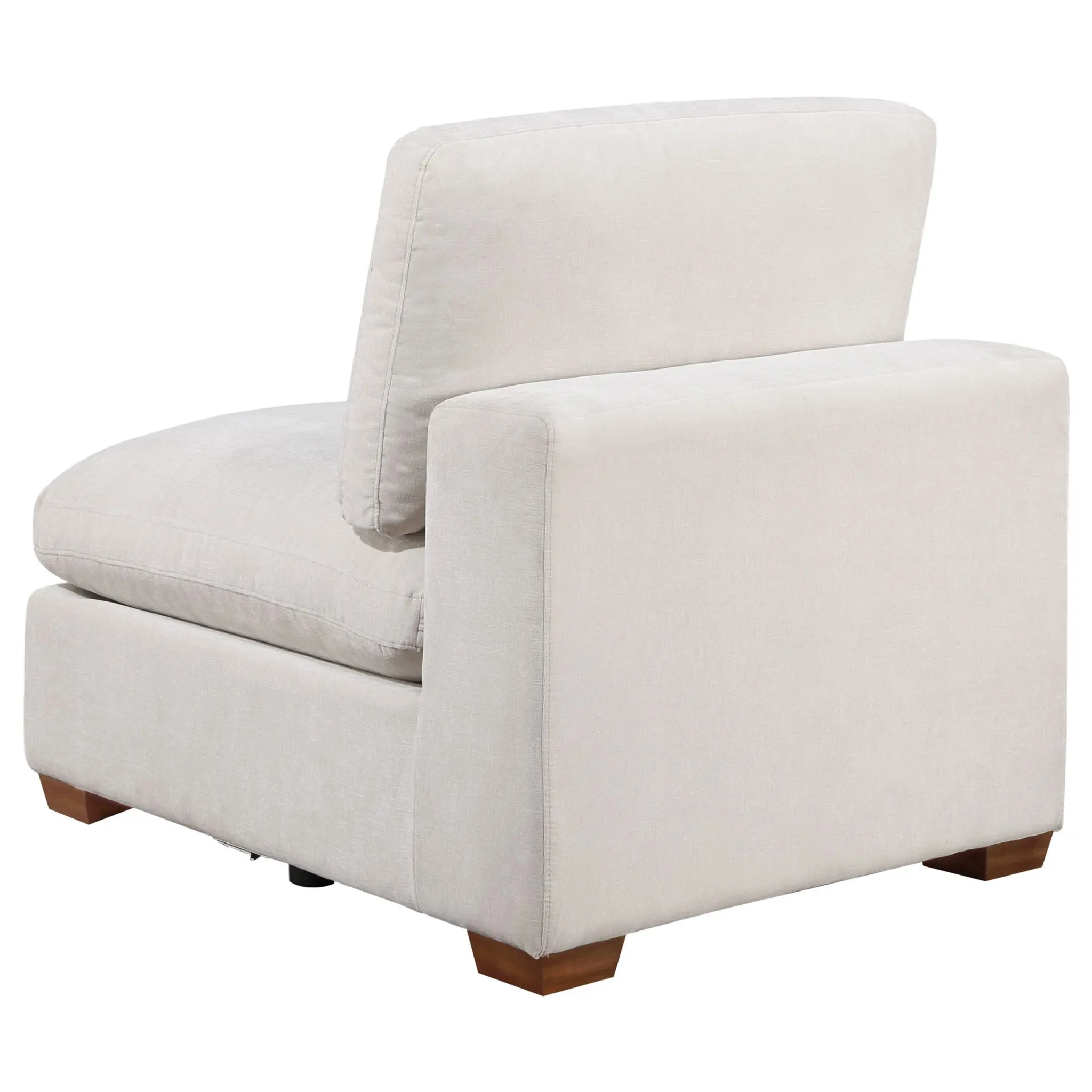 Lakeview Armless Chair Ivory - Image 4