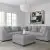 6-Piece Sectional with Ottoman – Layout C