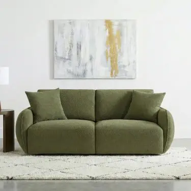 Elysia Modular Loveseat Green