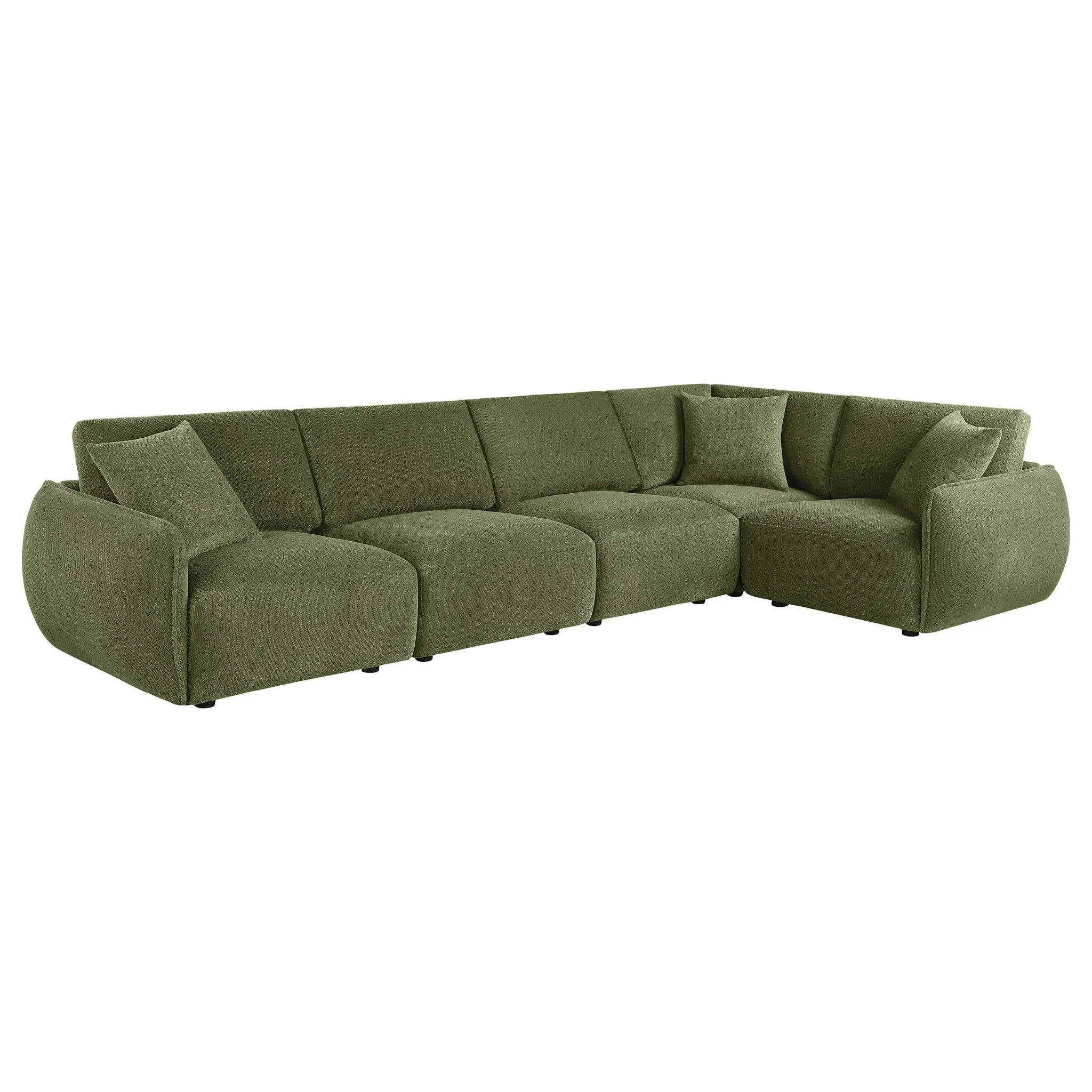Elysia Modular Sectional Green - Image 6