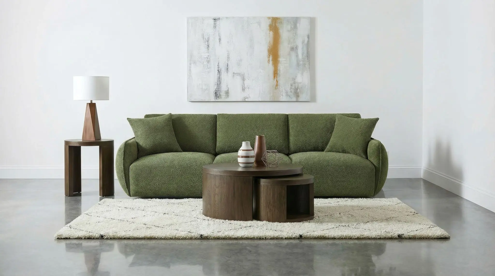 Elysia Modular Sofa Set Green - Image 2