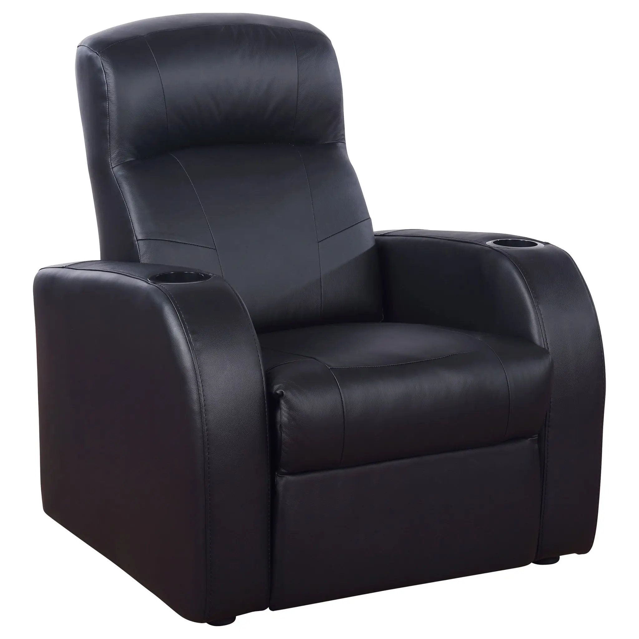 Cyrus 3-Piece Home Theater Seating Leather - Image 3