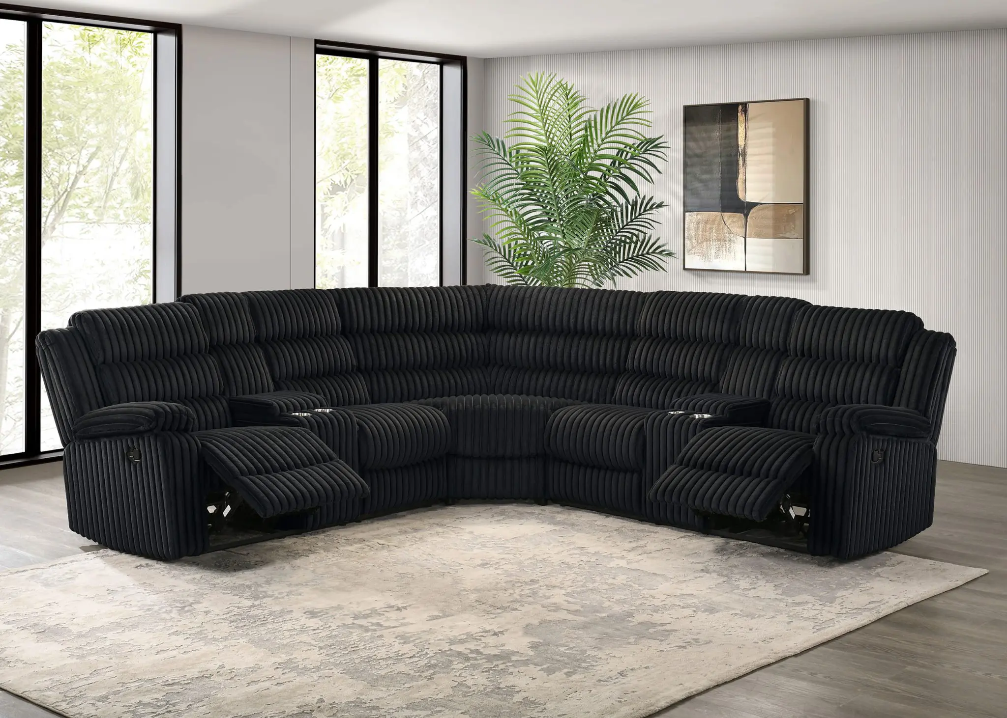 Atkinson Reclining Sectional - Image 2