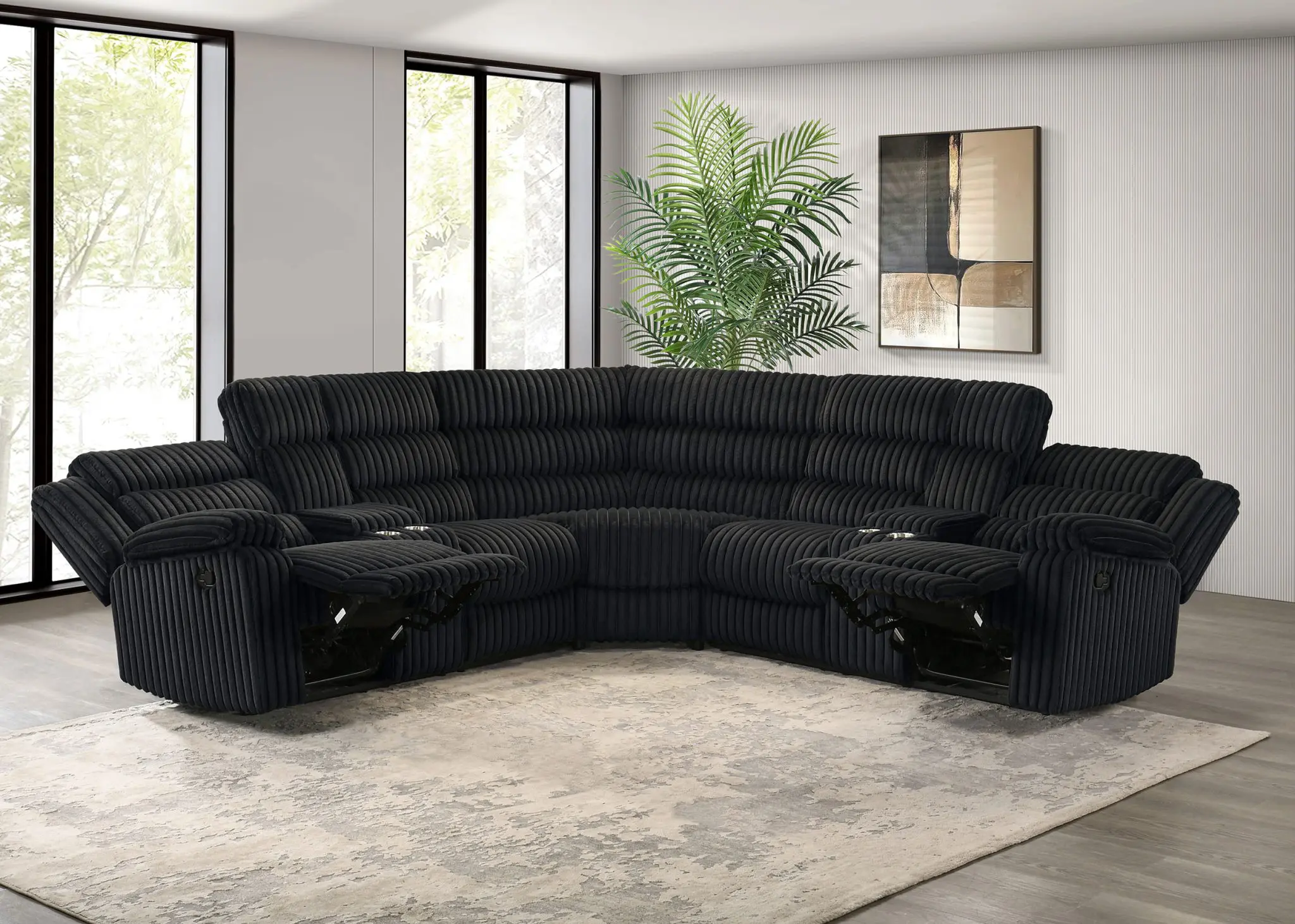 Atkinson Reclining Sectional - Image 3
