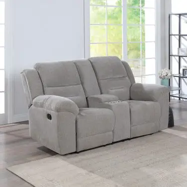 Gilson Reclining Loveseat Grey